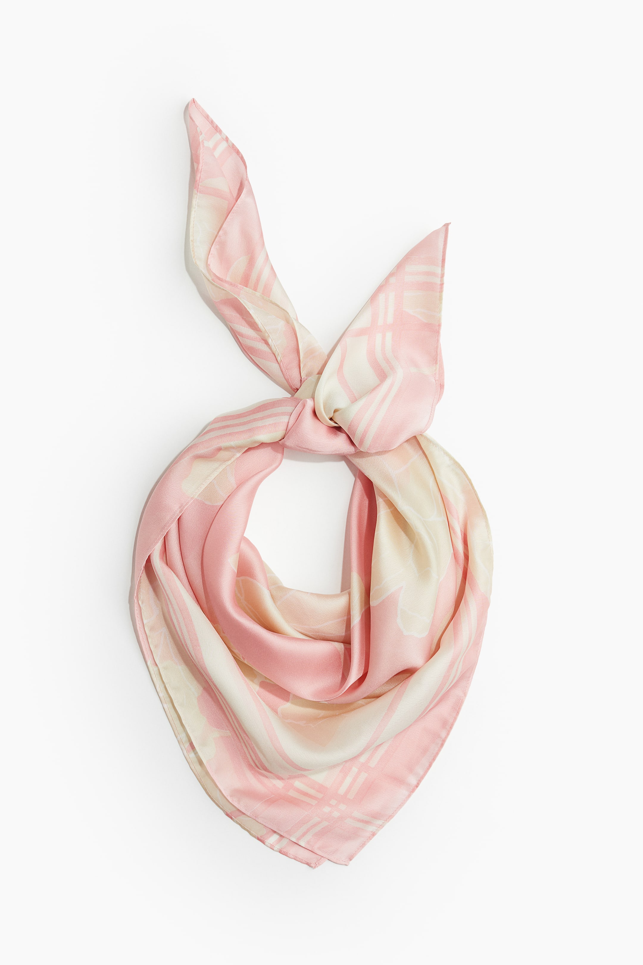 Printed Satin Scarf