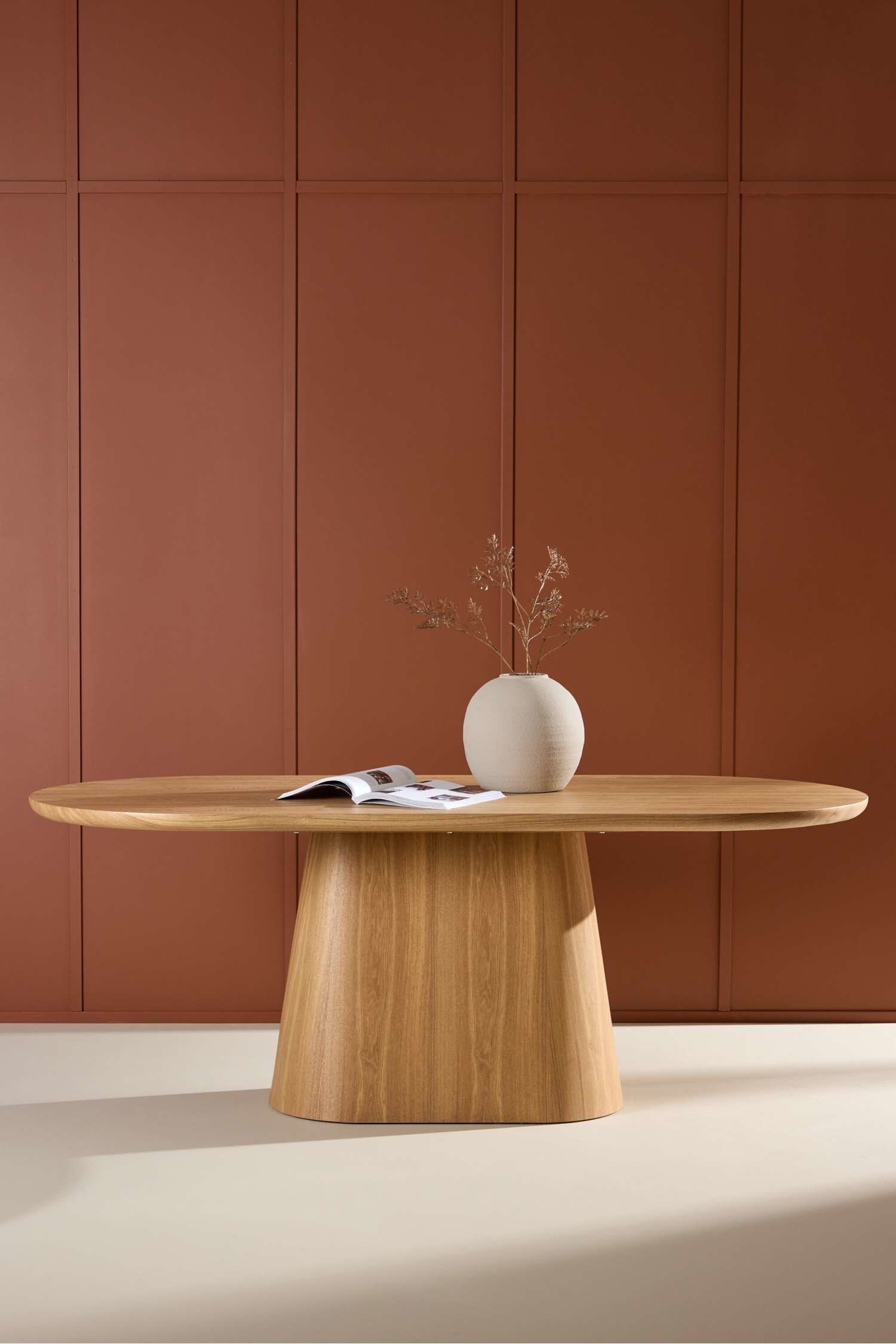 Stjärnö Ovale Eettafel - Mdf, Natuur