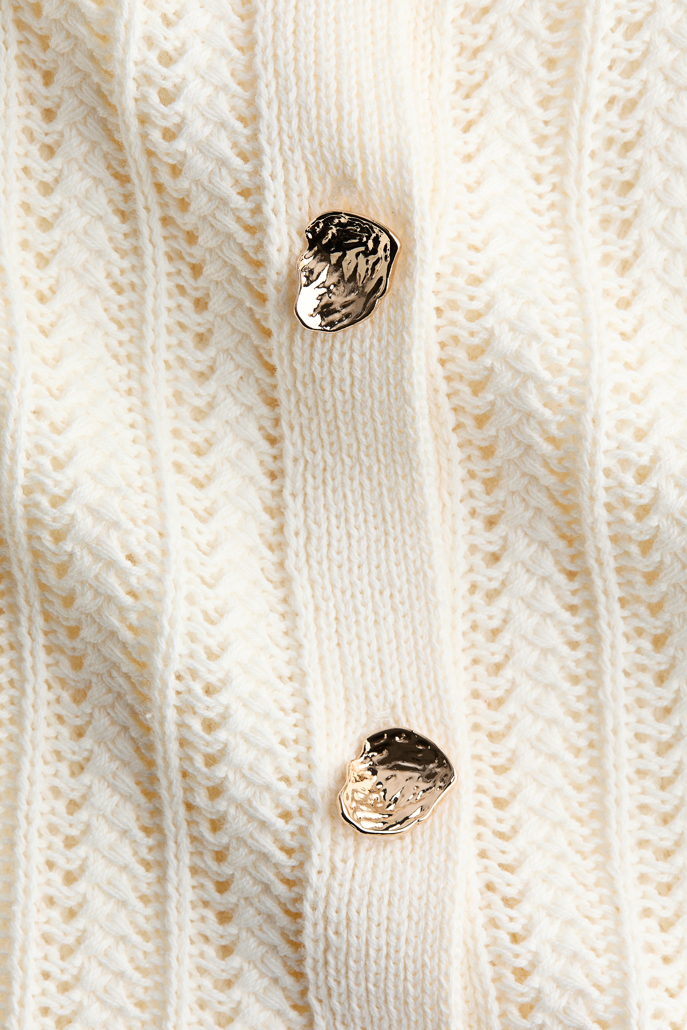 Women's Dark orange Crochet-Look Cardigan | H&M US