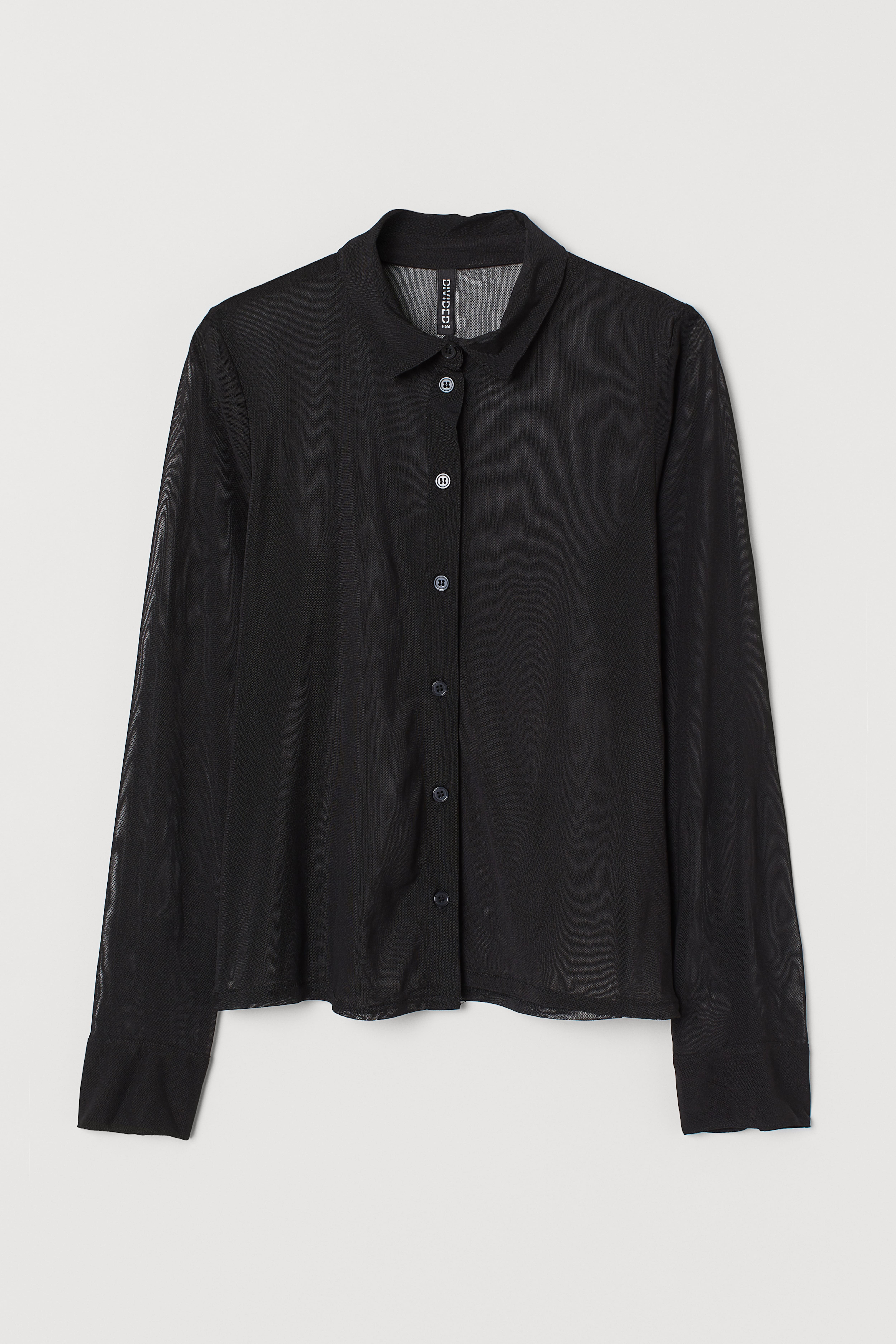 H&m mesh shirt best sale