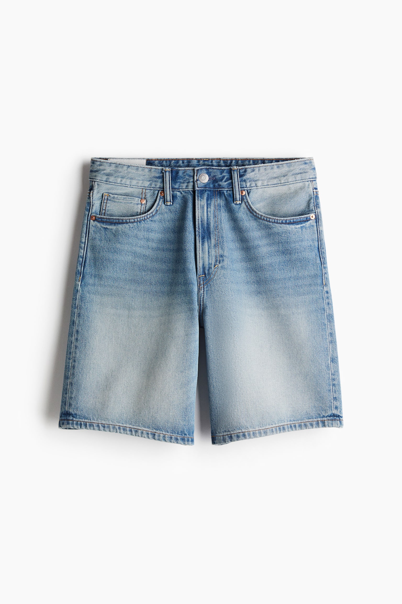 Relaxed Denim shorts - Light denim blue/Light denim grey/Denim black - 2