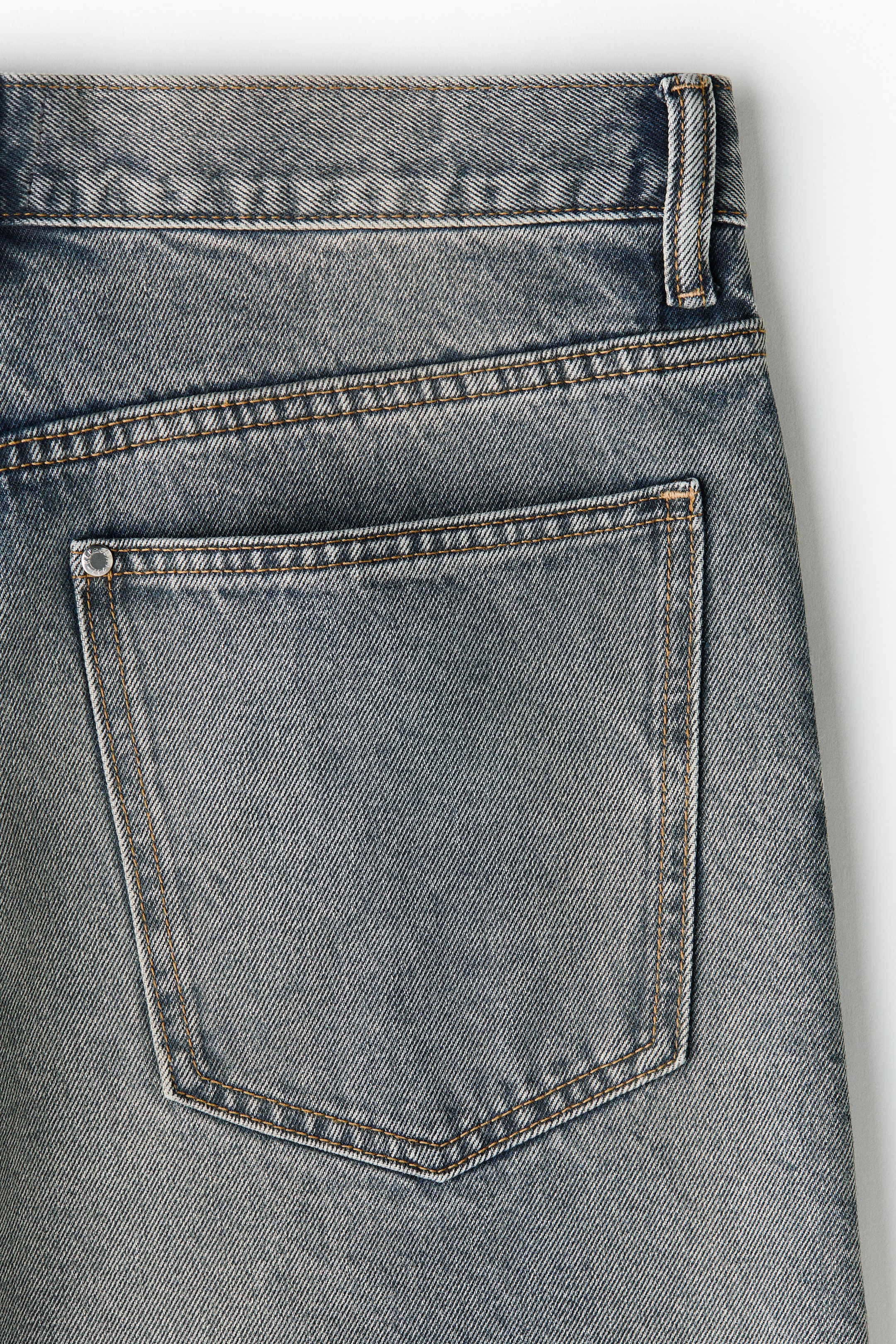 Short ample en denim