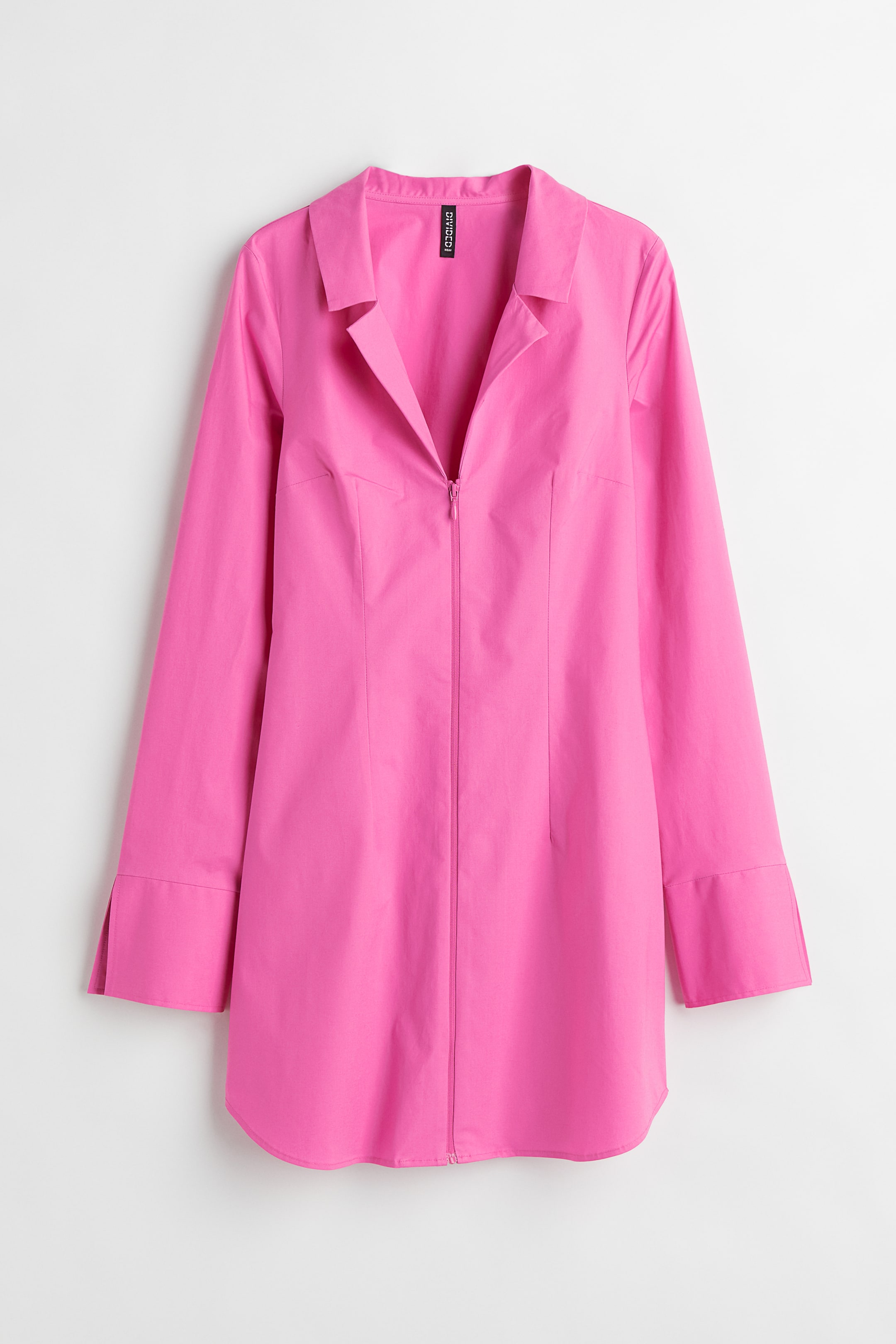 查看大圖: Short shirt dress - 粉紅色 - Ladies | H&M 1