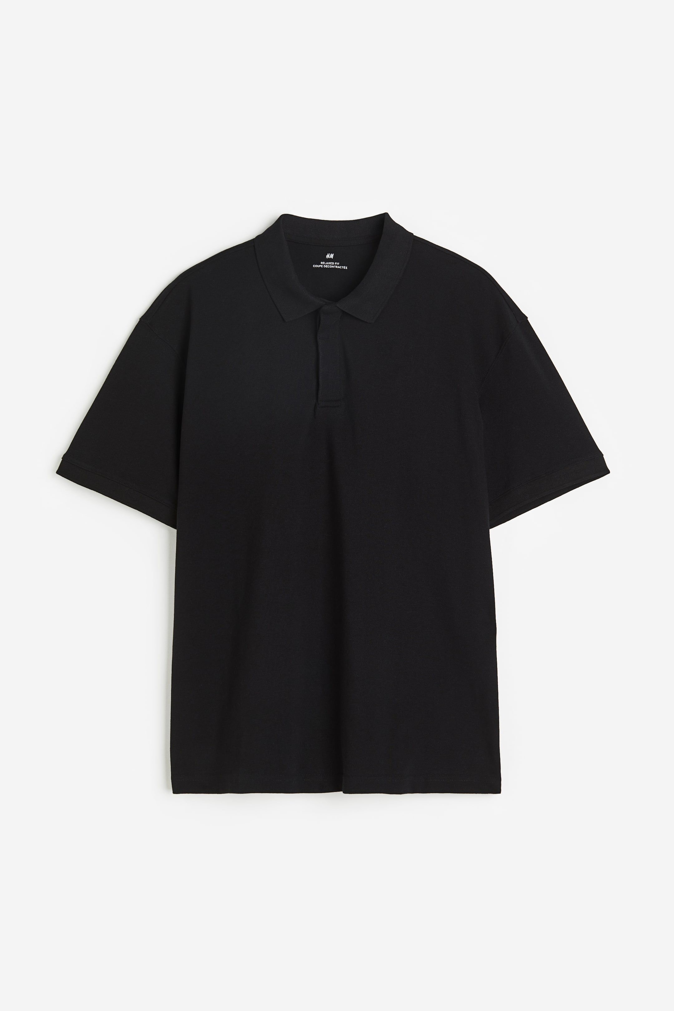 Relaxed Fit Piqué Polo Shirt