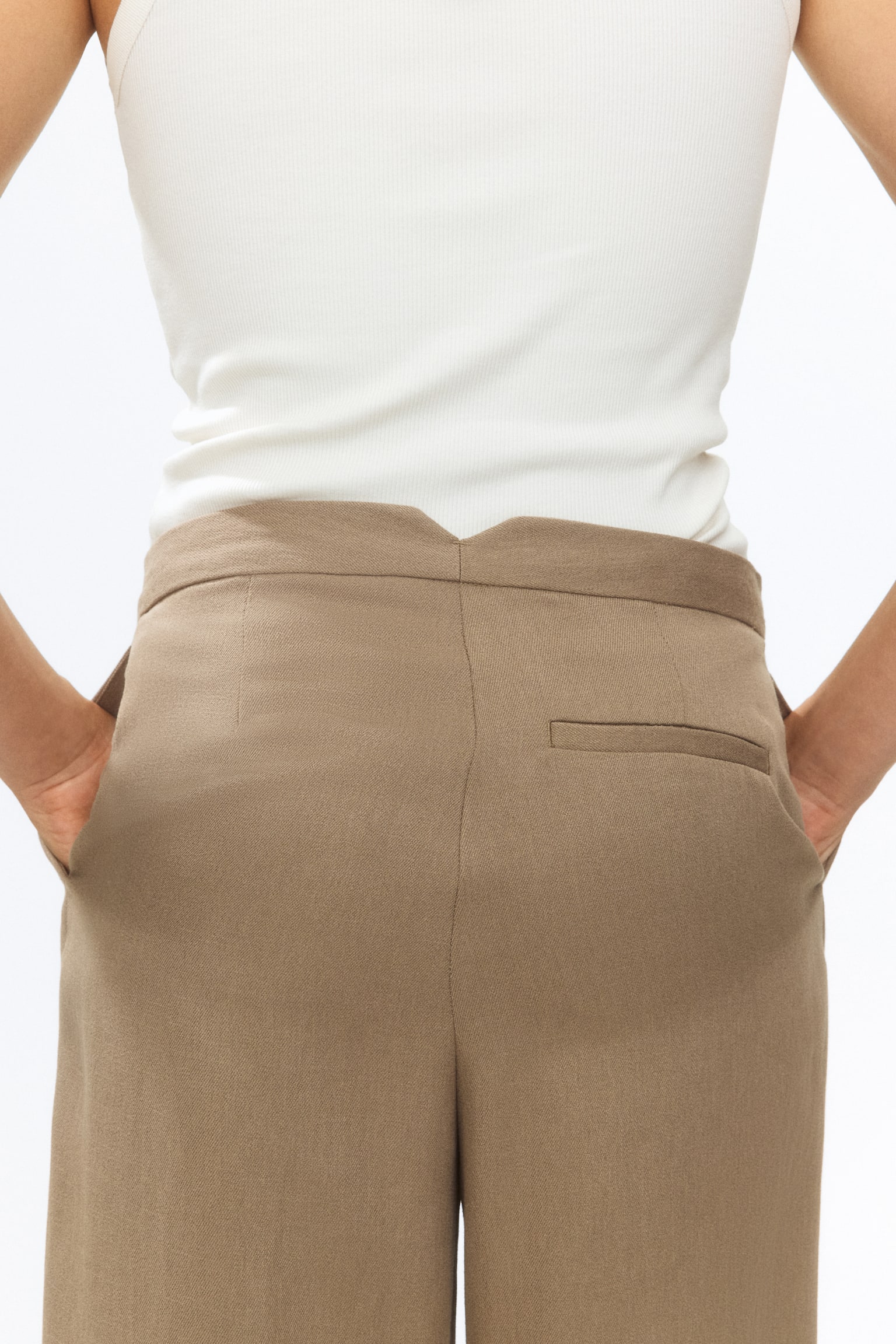 Wide tailored trousers - 5