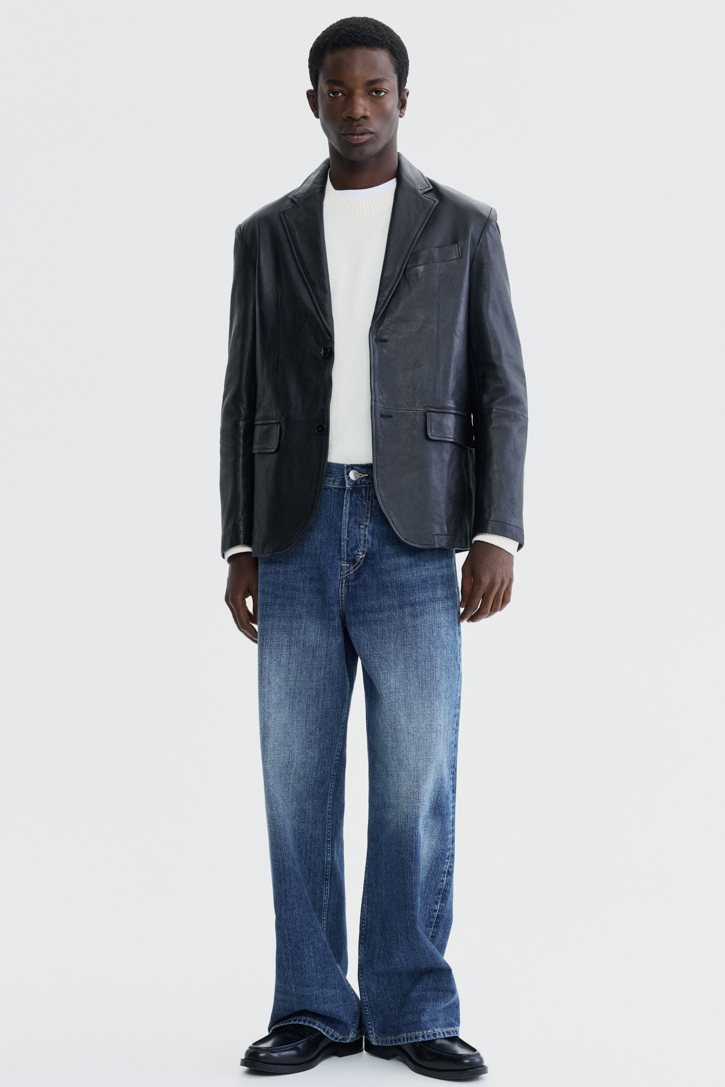 Loose Straight Jeans - Μπλε denim/Σκούρο γκρι/Μαύρο/Μπλε denim/Μπλε denim/Μπλε denim/Ανοιχτό μπλε denim/Καφέ