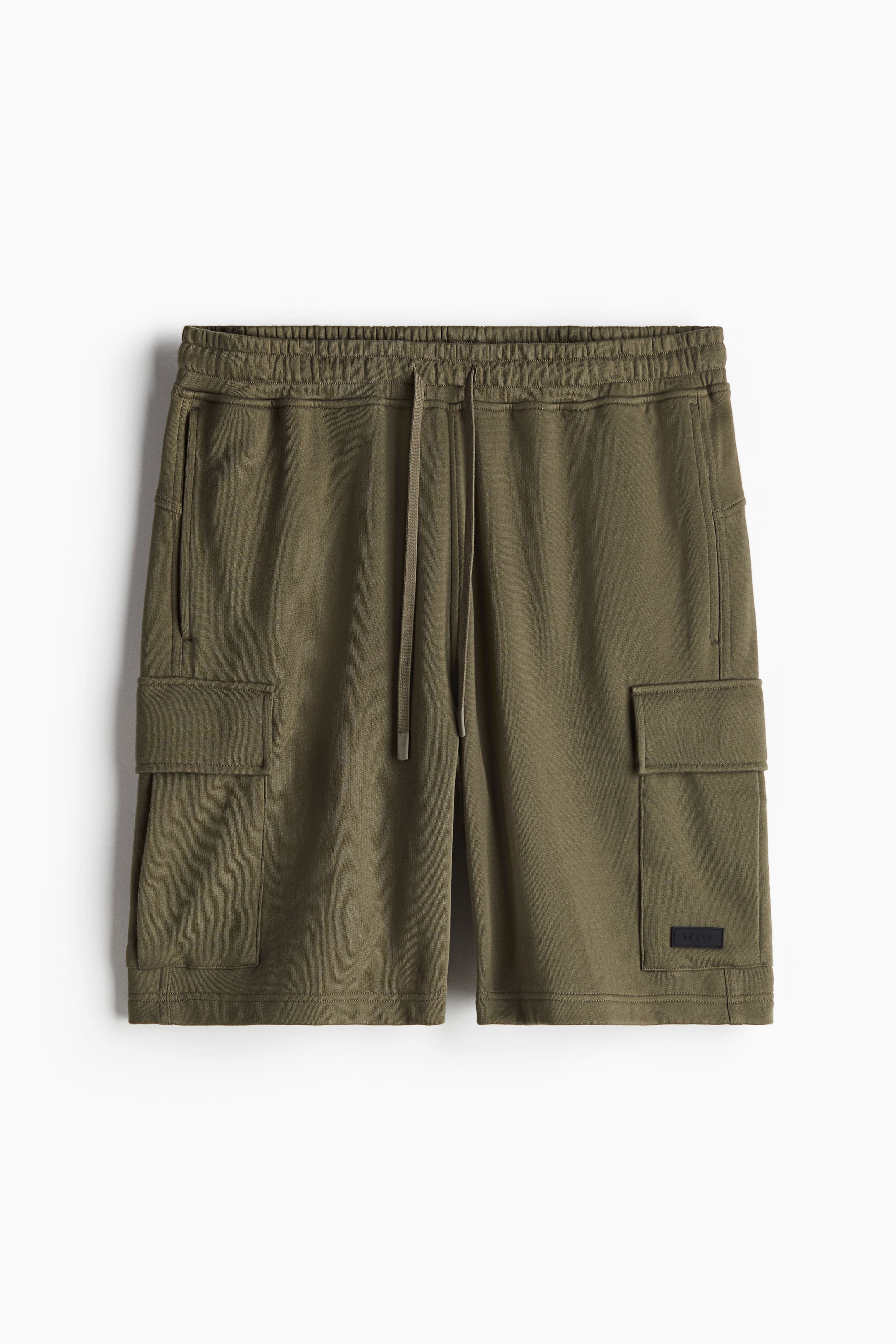 Men s Green Cargo Shorts Combat Camo H M CA