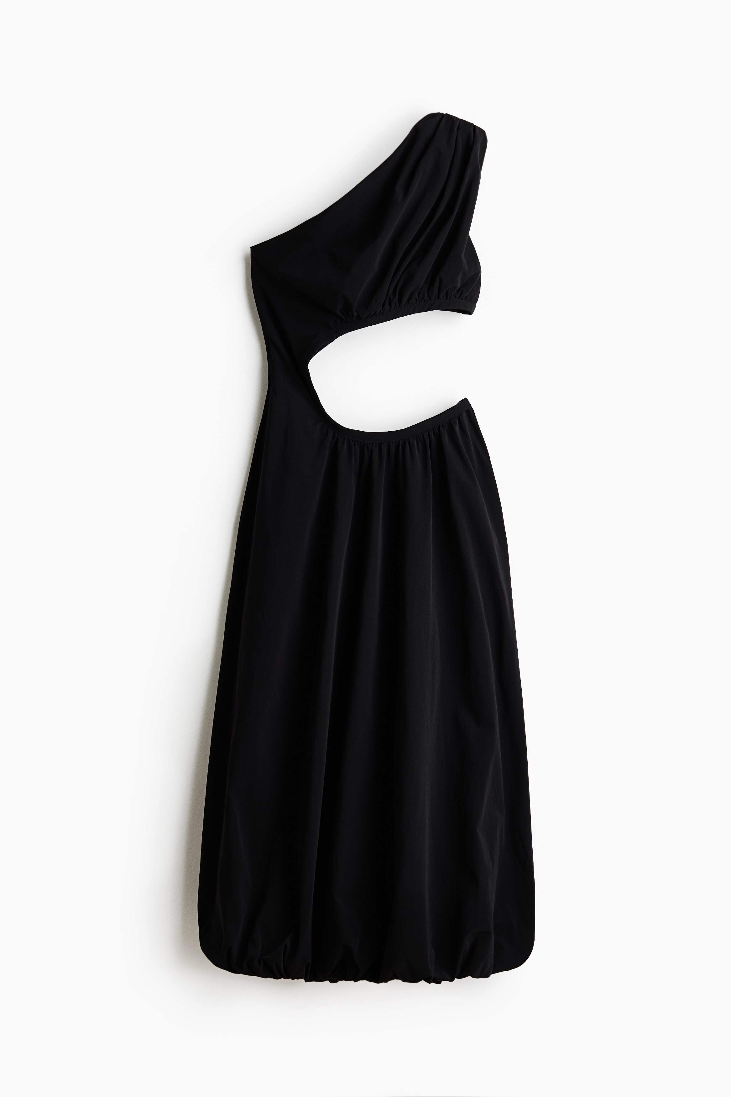 Bubble-Hem Dress with Cutout — Image 5