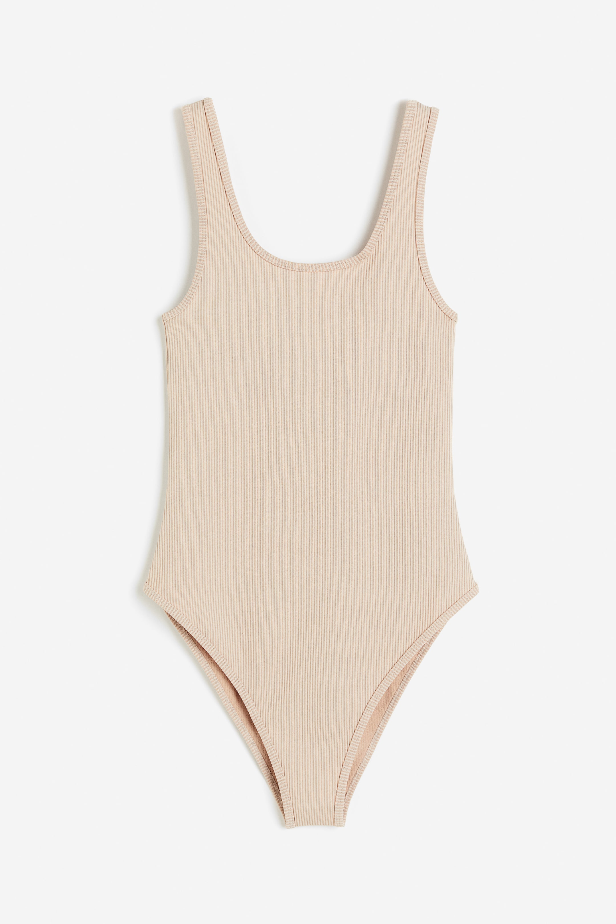 Ribbed Jersey Bodysuit