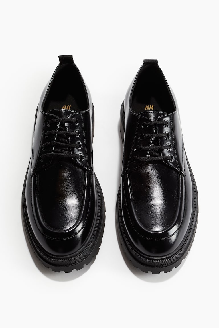 Zapatos Derby de suela gruesa