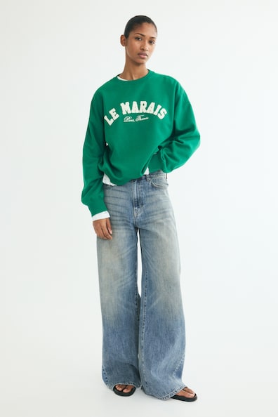 Loose-fit sweatshirt