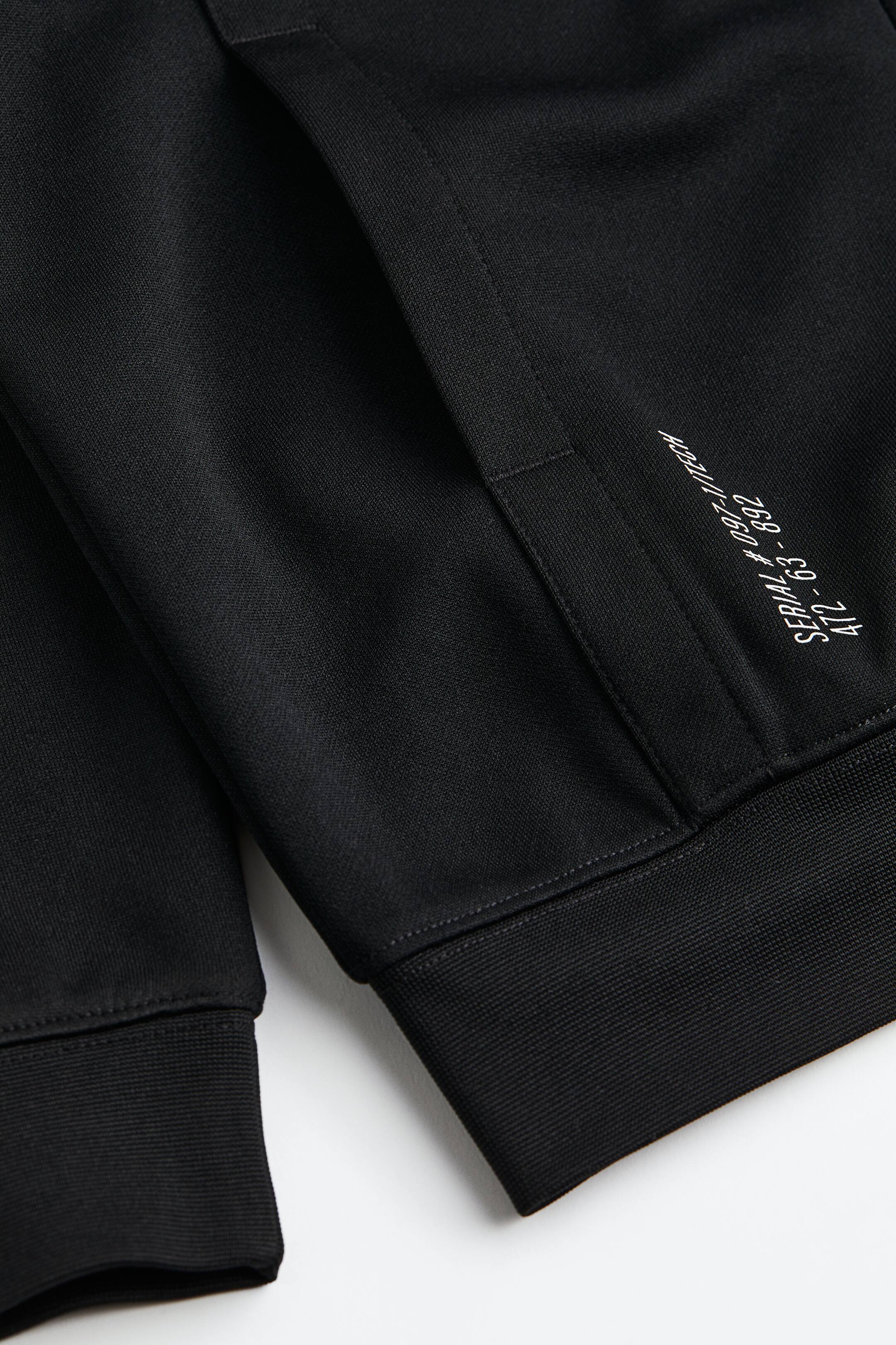 View larger image: Zip Up Hoodie - Black - Kids | H&M AU 2