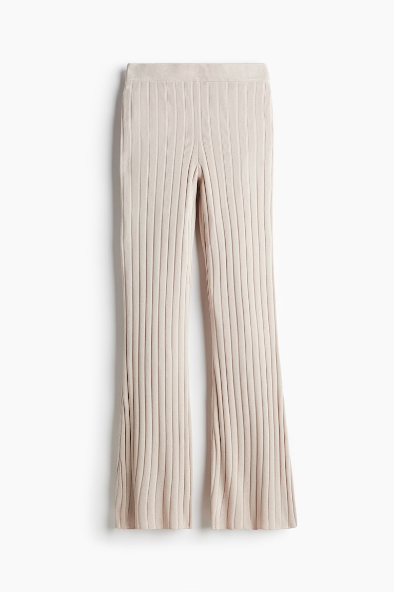 Pantalone od rebrastog pletiva