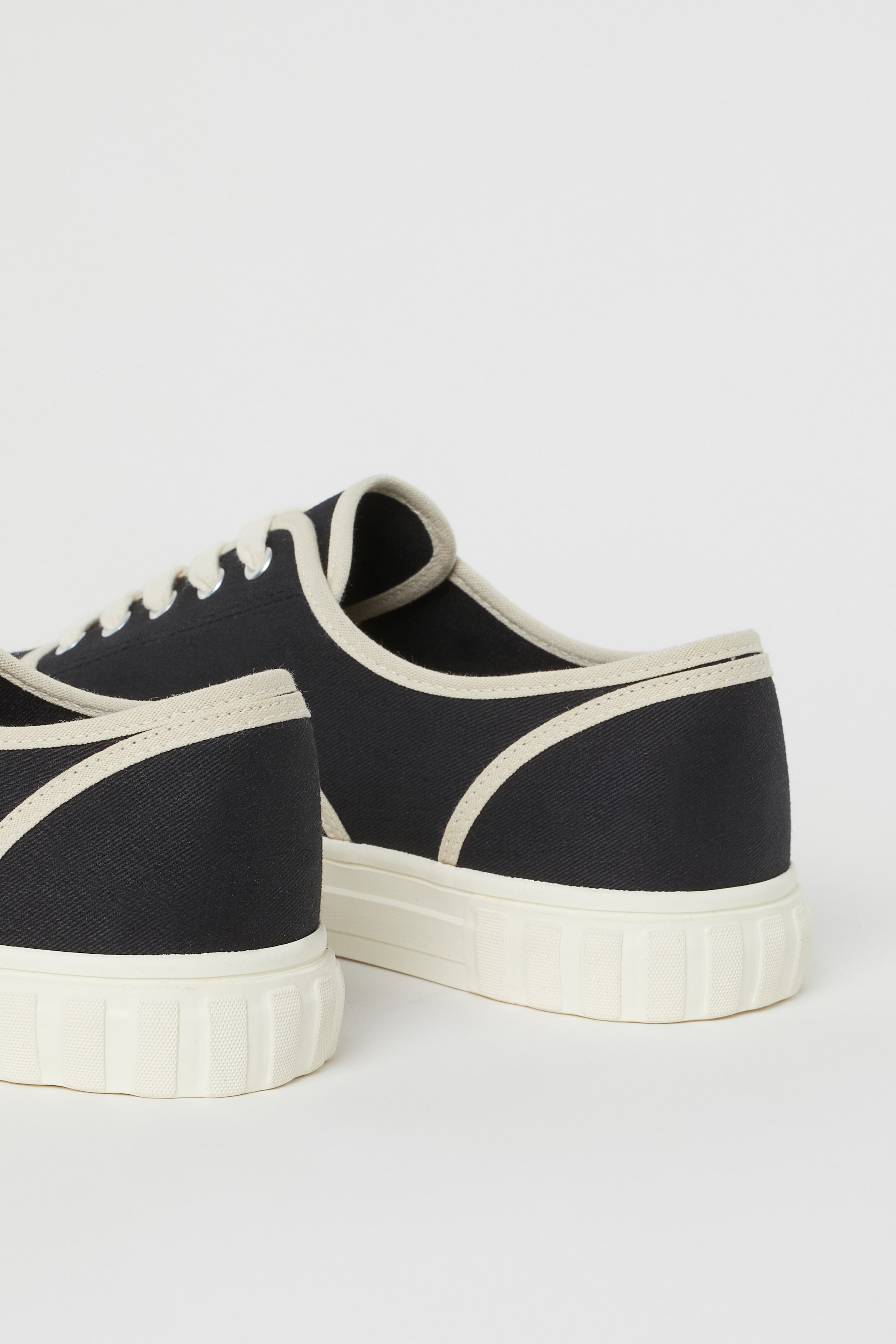 Twill trainers - No heel - Black | H&M GB