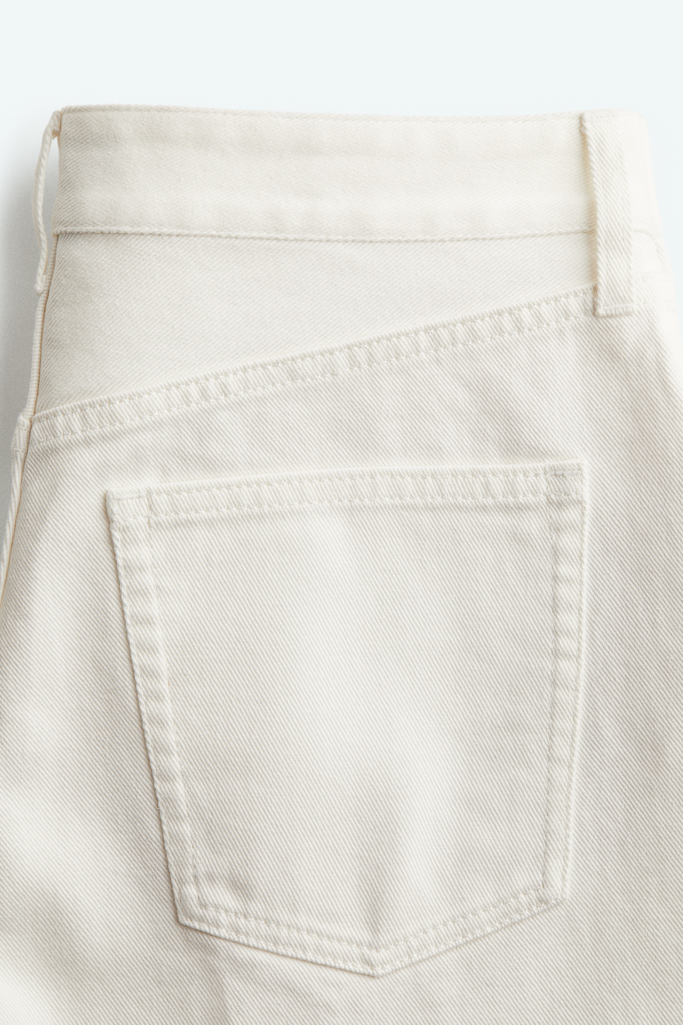 Denim Bermuda shorts