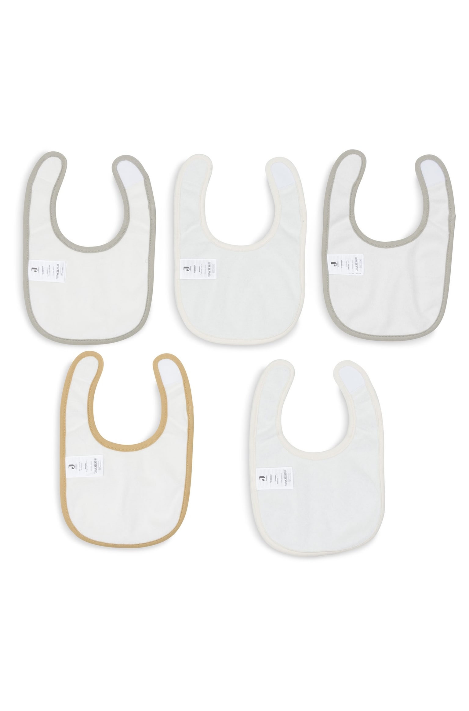 Slab Waterproof Met Mouw - 5 Pack - Tiny Park/Funky/Animals/Flower Fairies/Bloomy/Roarsome/Teddy Bear/harvest/Miffy Heads/Animal Friends/On The Go - 4