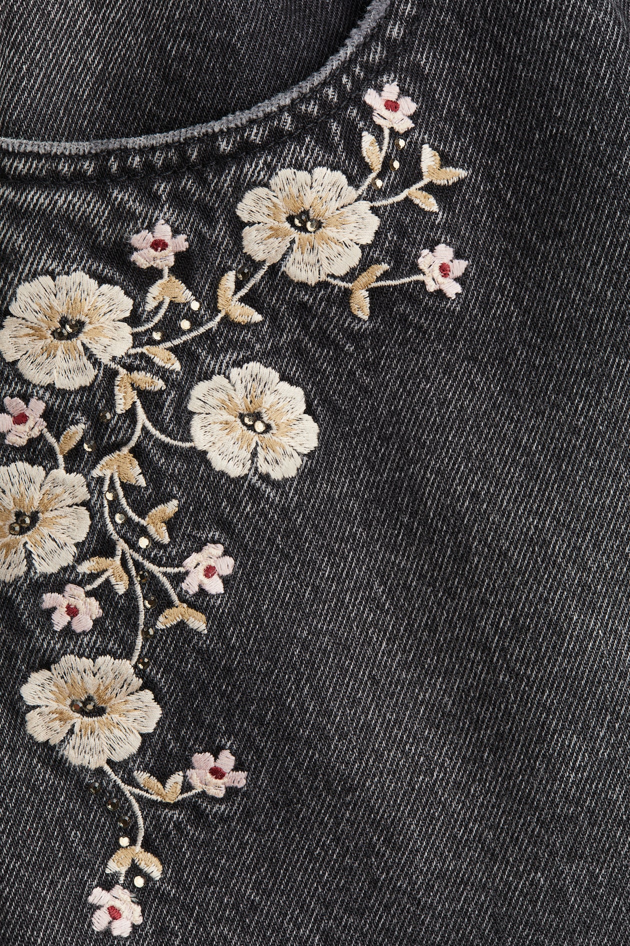 Denim Mini Skirt - image 4