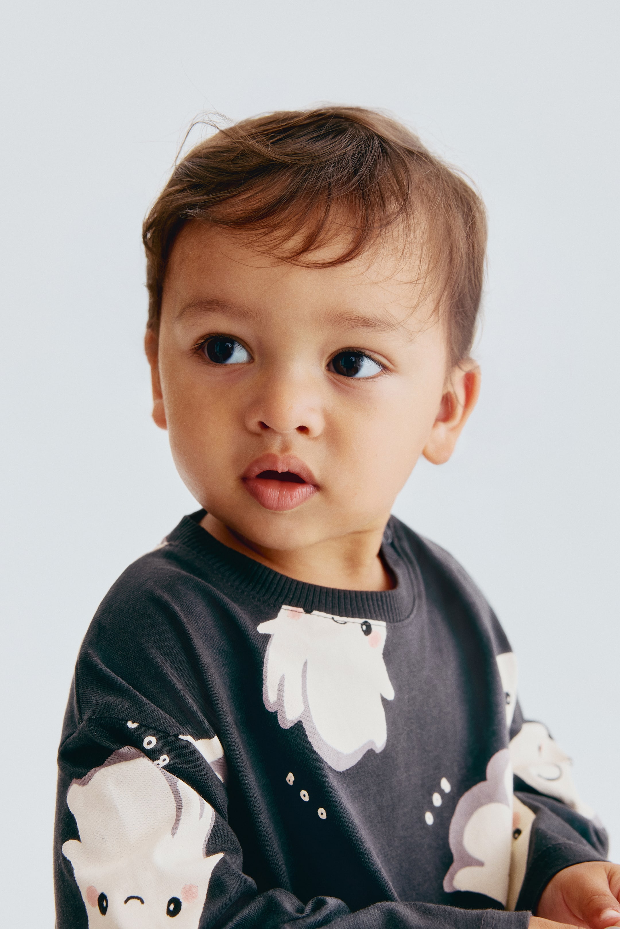 Детские джинсы H&M 2-Piece Printed Cotton Set — фото 3