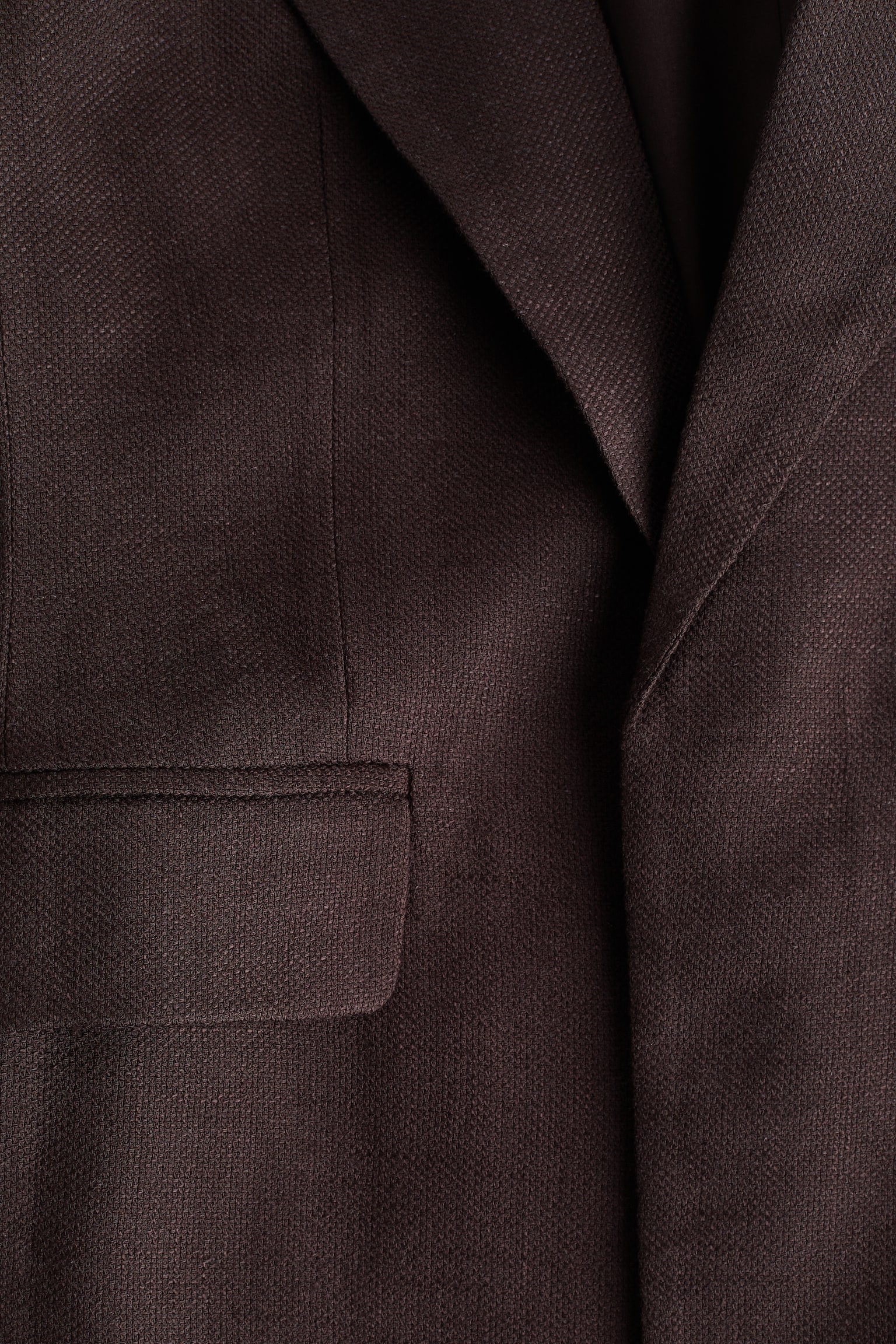 Blazer avec manches froncées - Marron foncé/Rouge rouille/Crème - 4