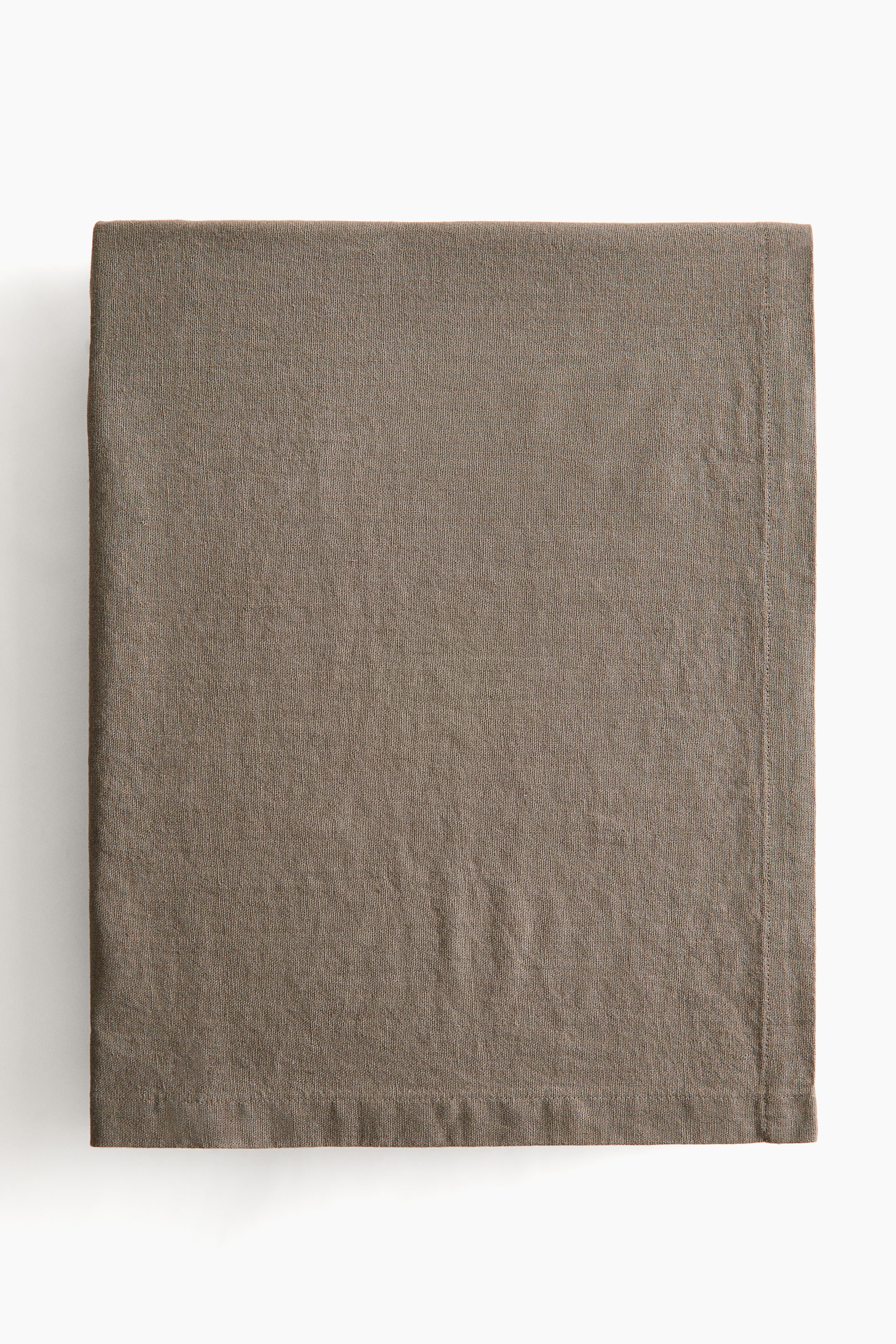 拡大画像を表示: Linen-blend tablecloth - モール - Home All | H&M JP 2