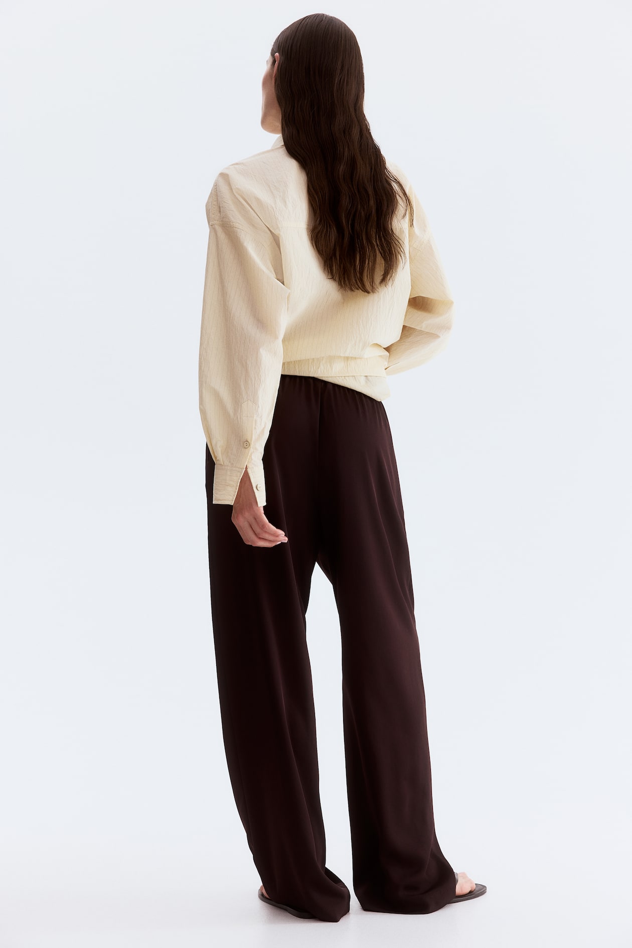 Drawstring Twill Pants - image 3