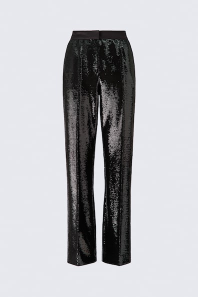 Sequined trousers