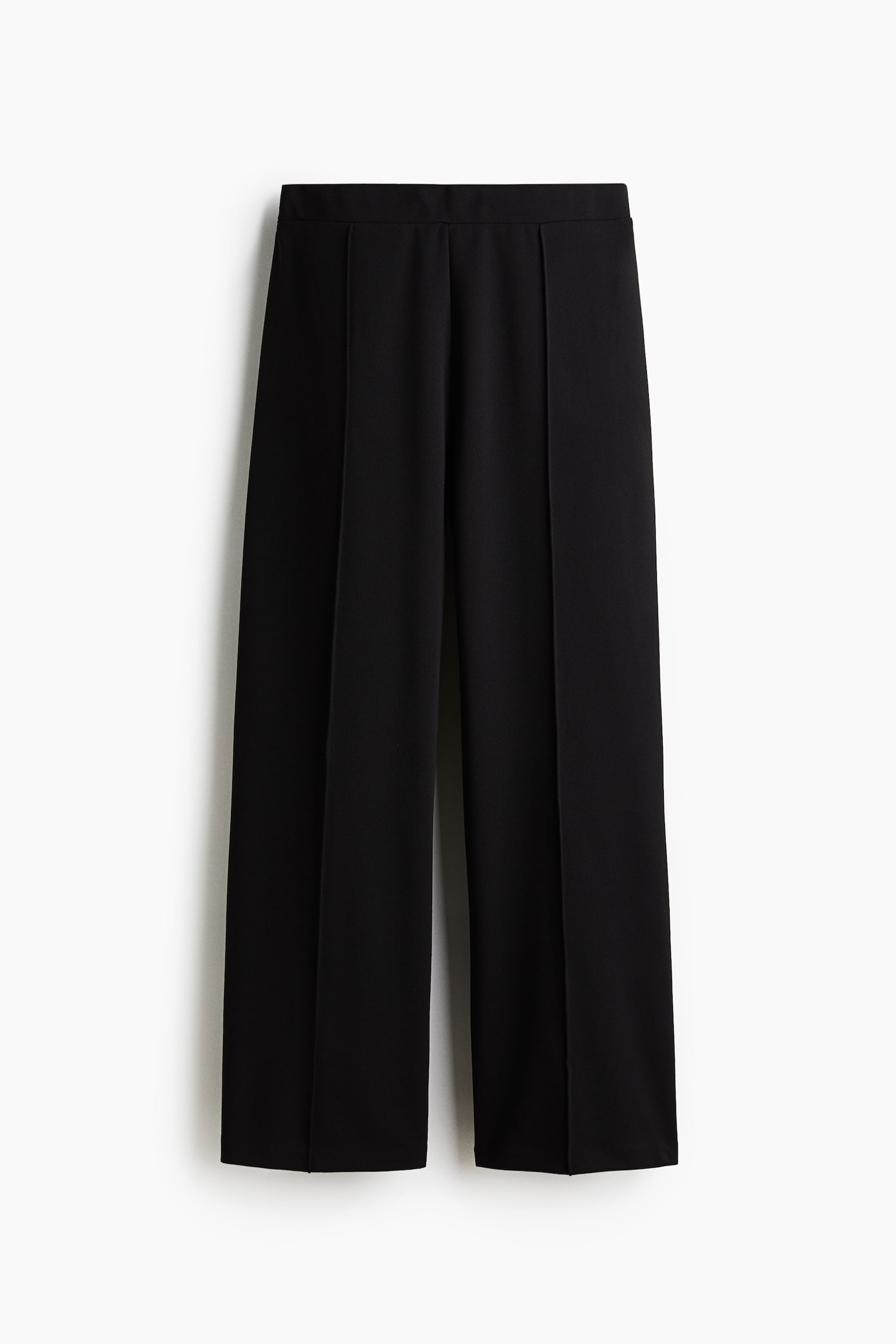 Crease-Front Pants - Black/Dark beige/Navy blue - 2