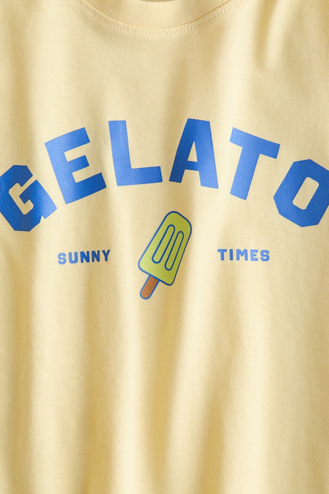 Camiseta estampada-Amarillo claro/Gelato - 2
