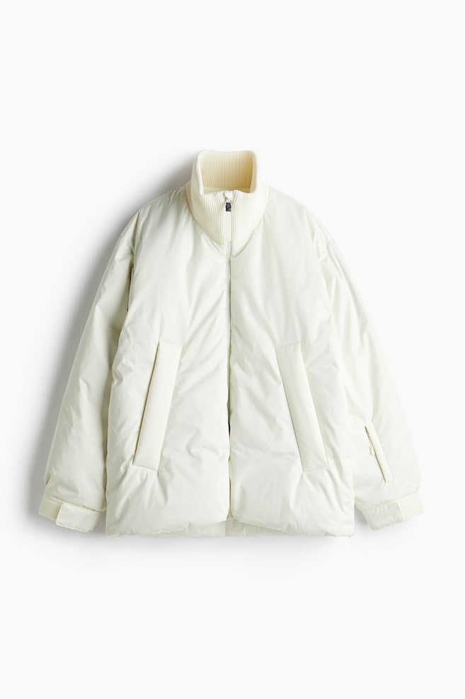 Veste de ski en duvet ThermoMove™ - Blanc/Noir - 1