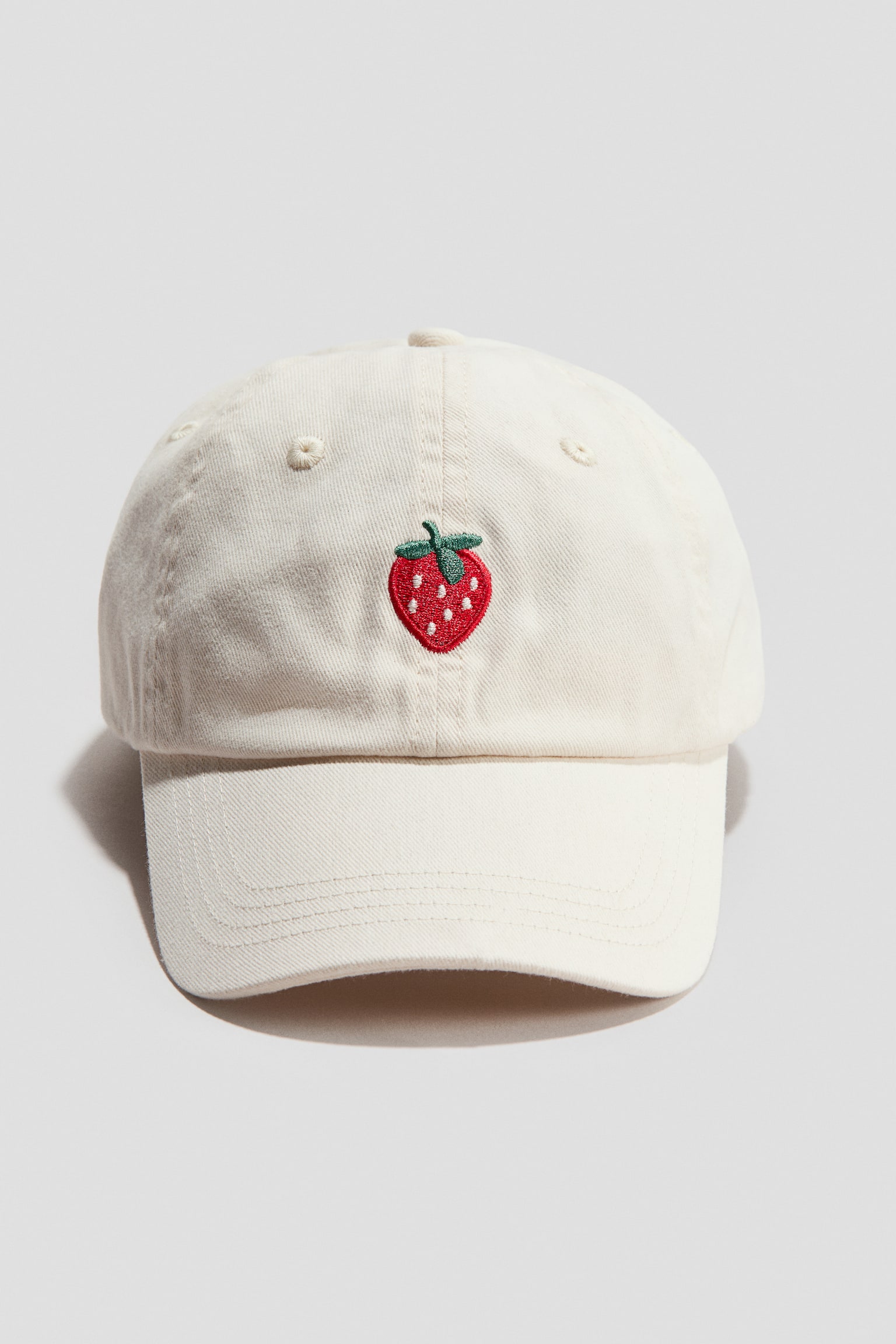 Pet met borduursel - Lichtbeige/aardbei/Lichtblauw/bloem/Lichtroze/Lichtpaars/eenhoorn