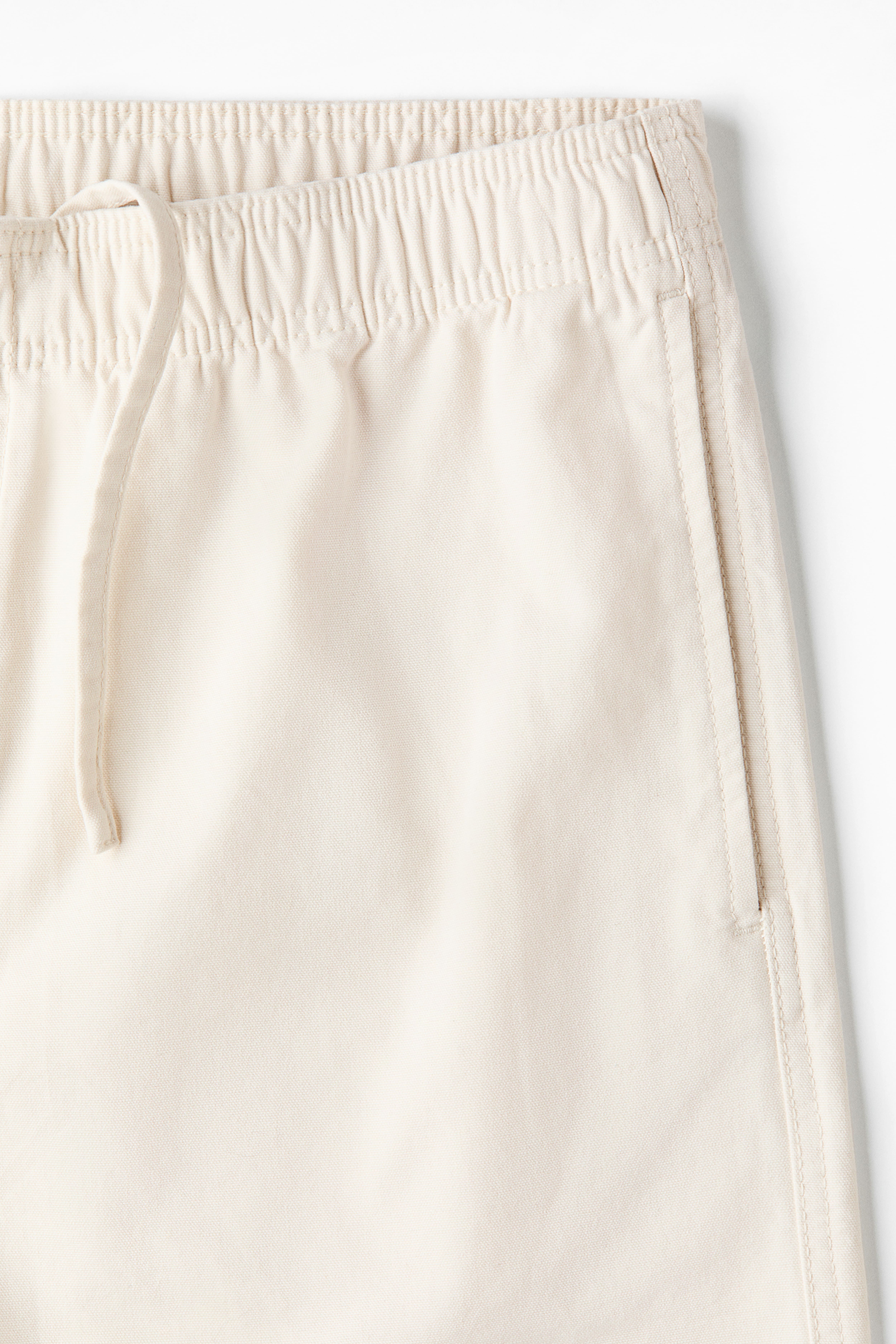 Loose-Fit Cotton Canvas Pants