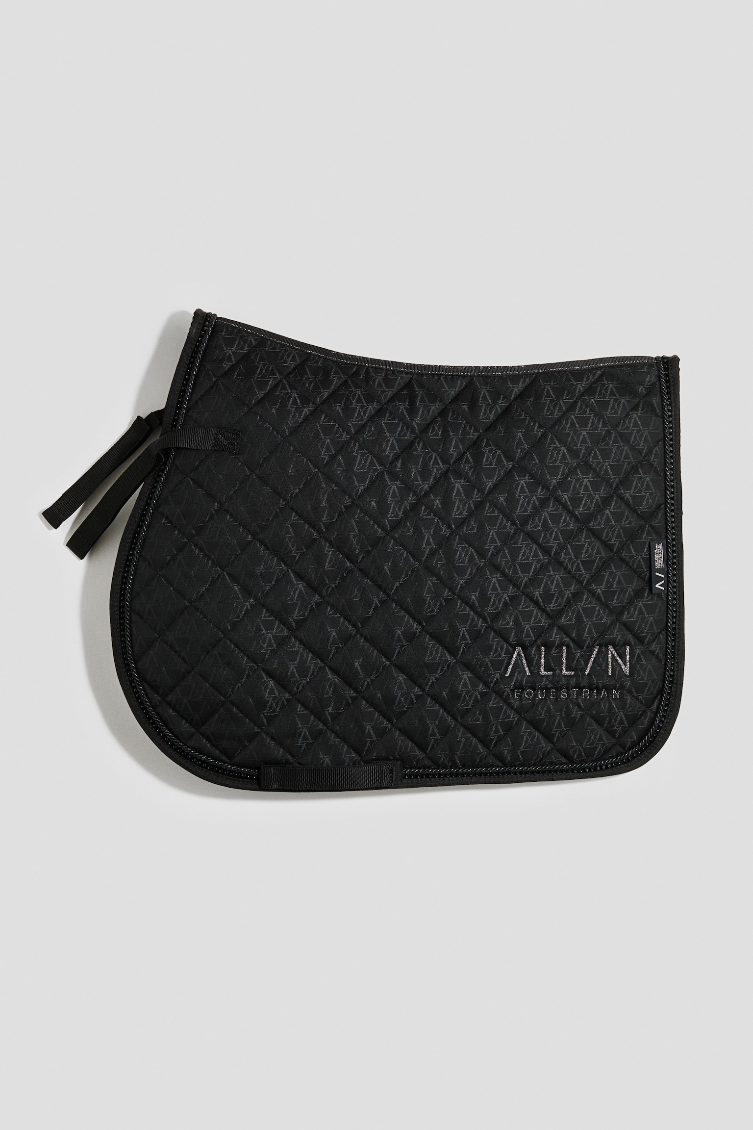 Quiltat schabrak - Svart