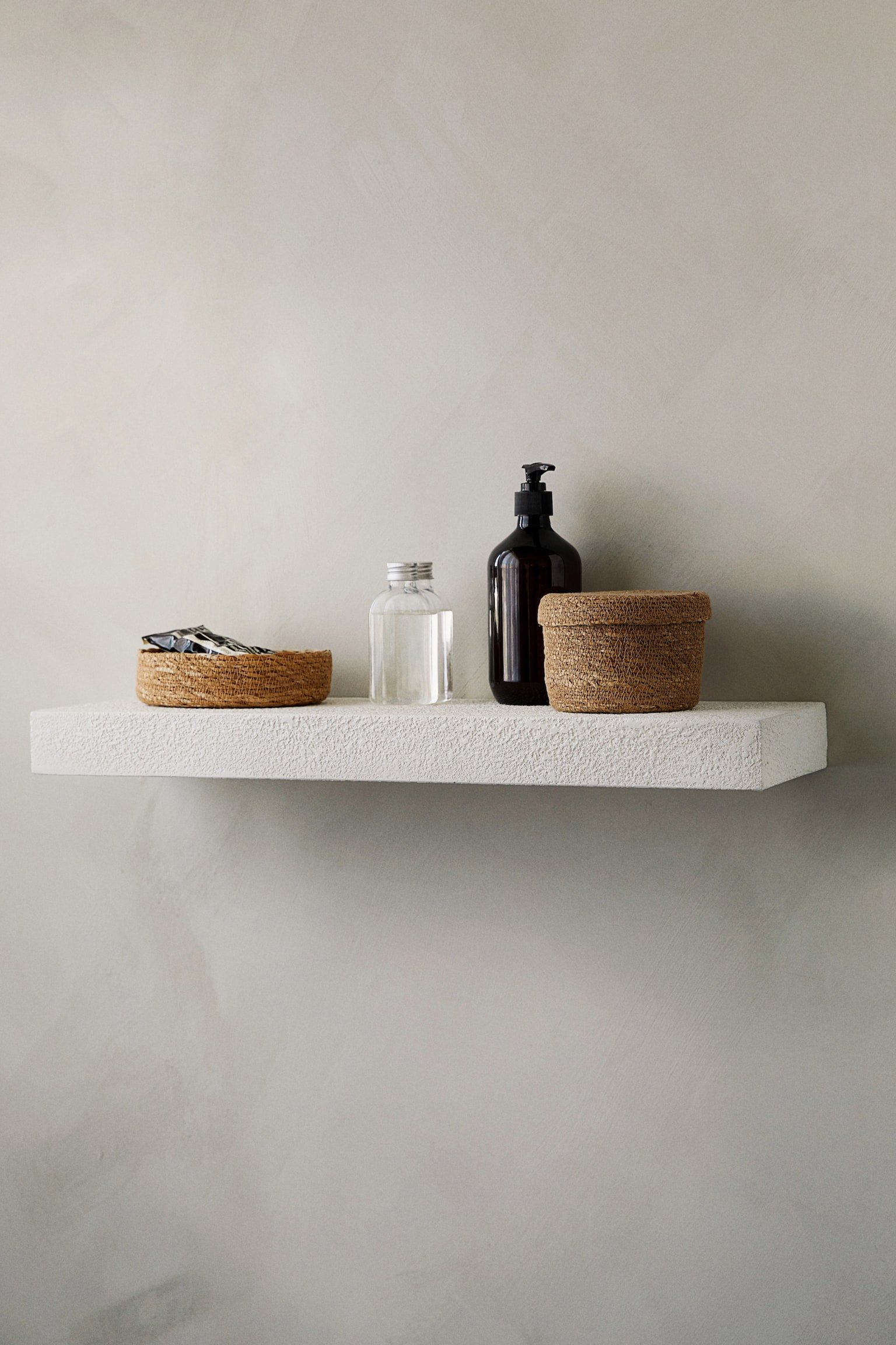 Floating wall shelf - White - 2