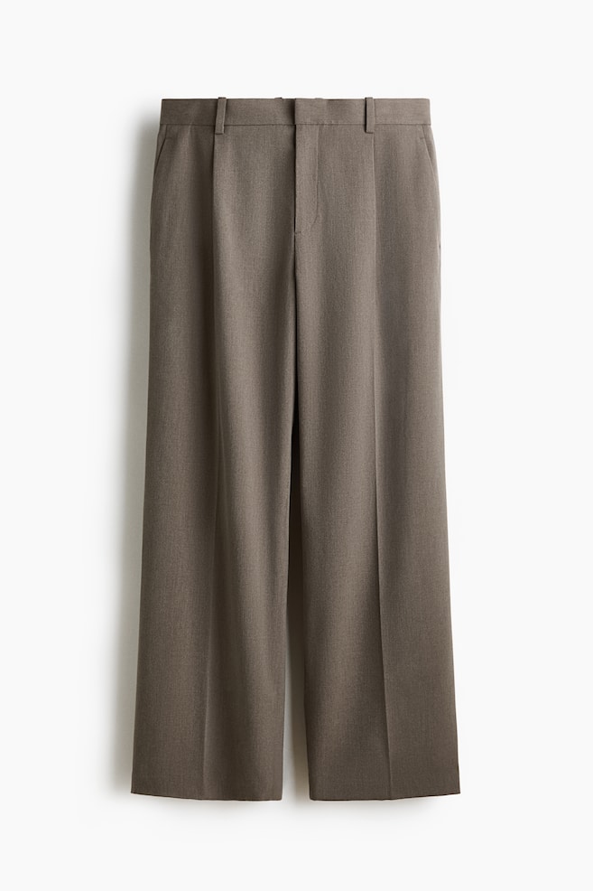 Pantalon chic ample - Beige/Crème/Beige/Beige/à carreaux/Gris/Marine/Brun foncé/Noir - 1