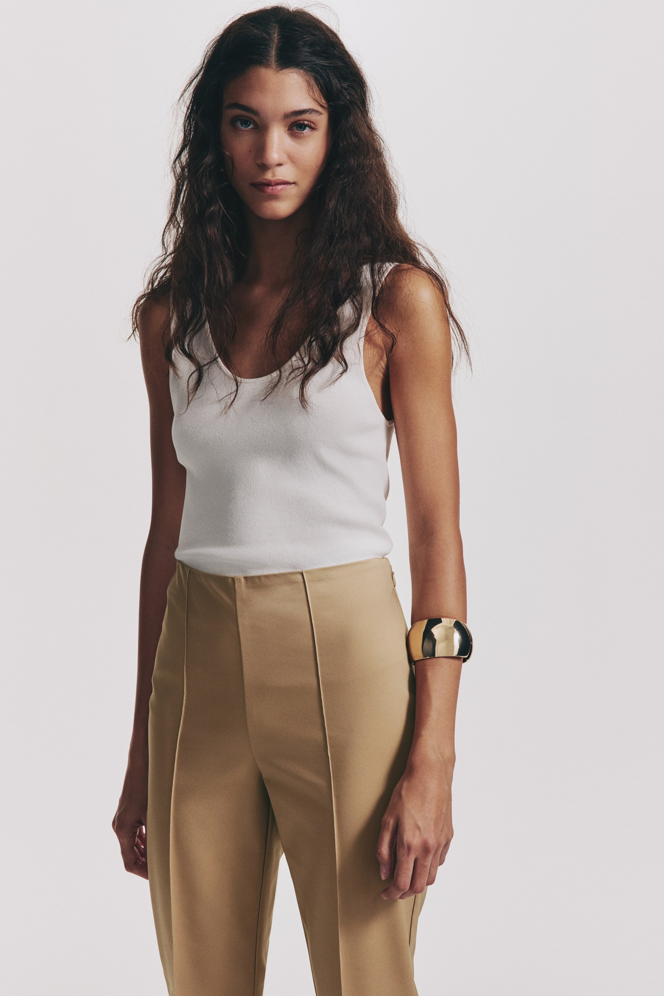 View larger image: Dress Pants - Beige - Ladies | H&M PH 2