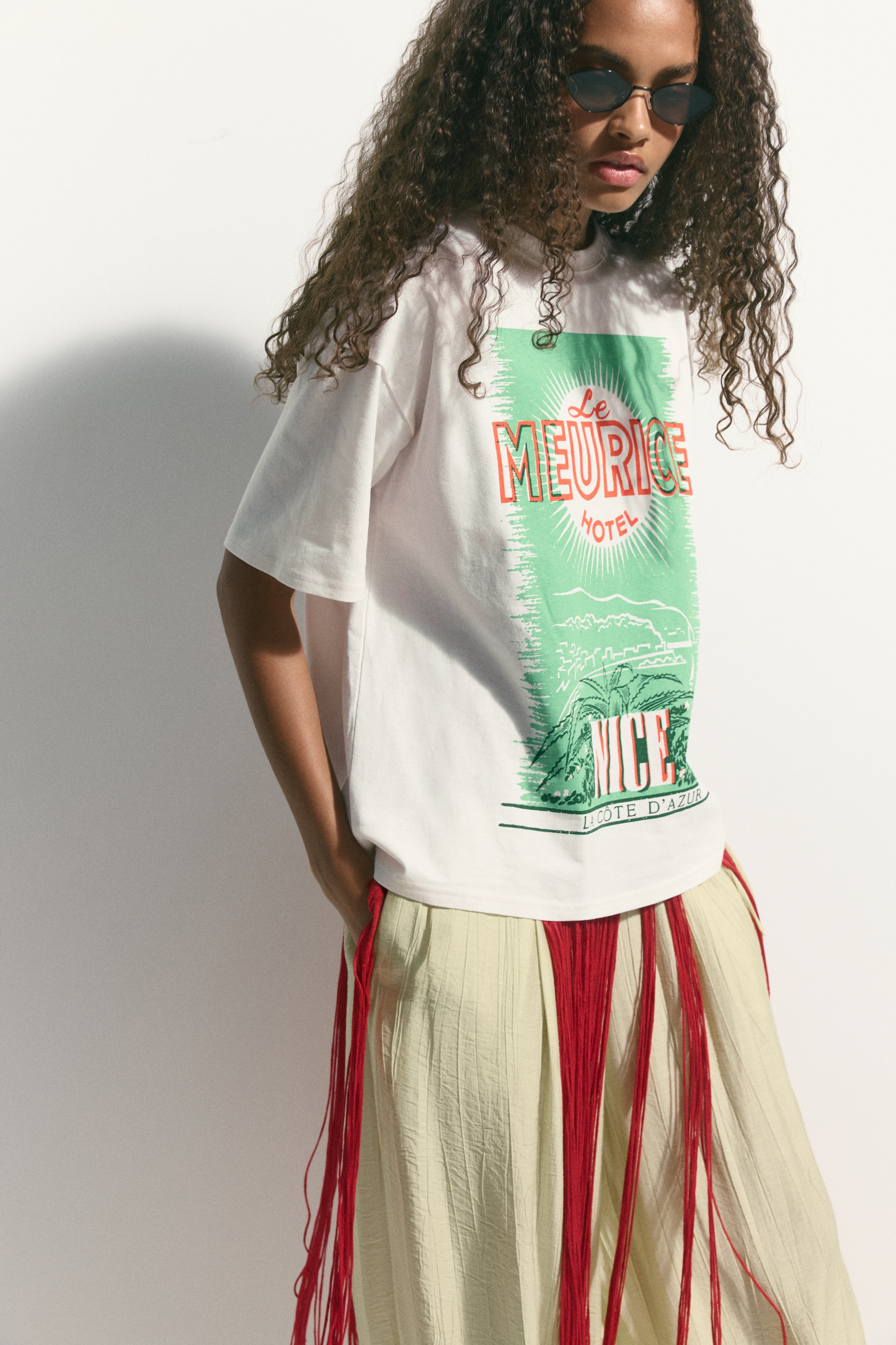 レディース プリント・グラフィック T シャツ | H&M JP