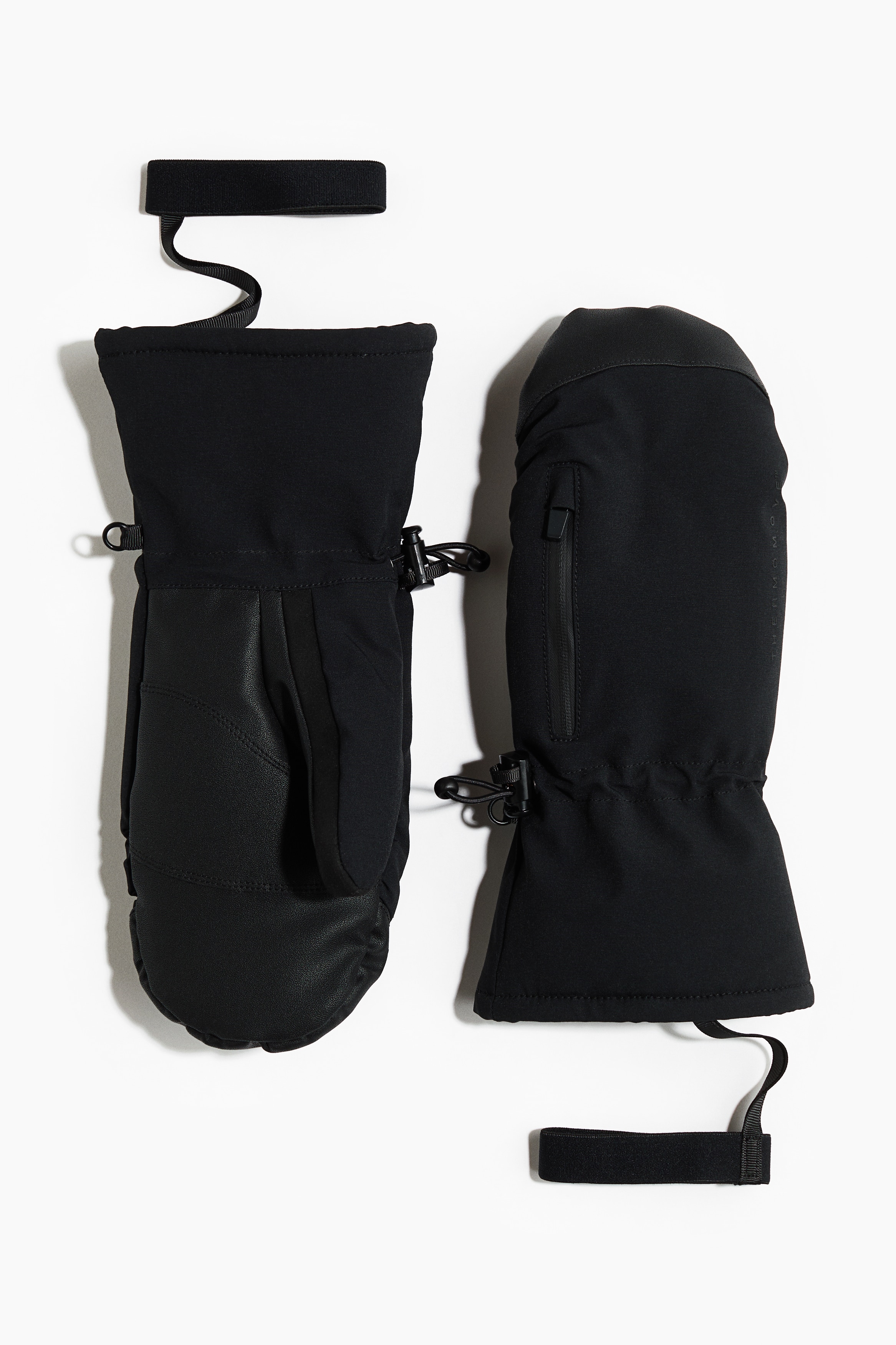 H & M - Ski mittens with ThermoMove™ - ブラック