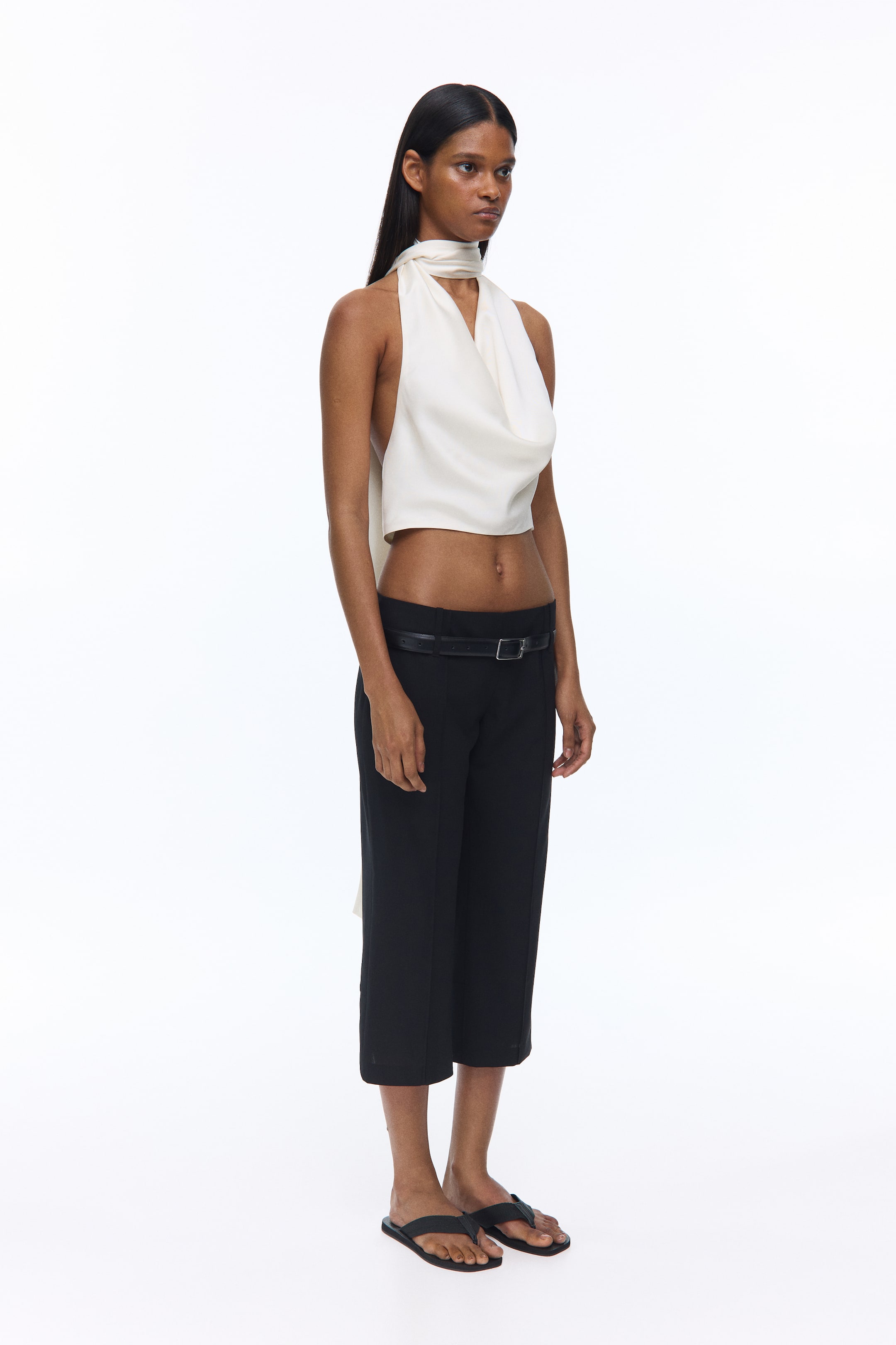 Wool Capri Pants