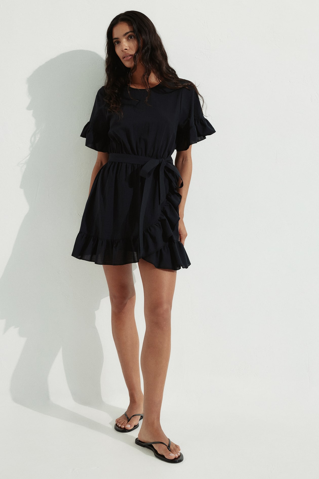 Ruffle-Trimmed Dress - image 3