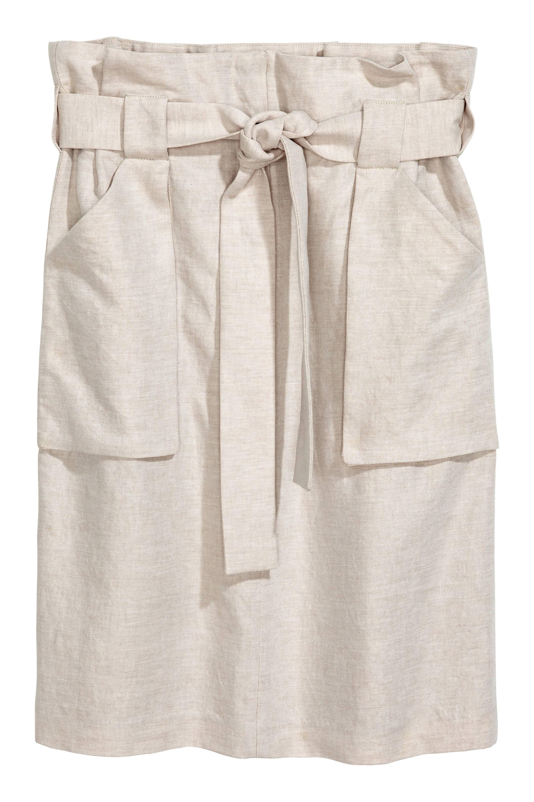 View larger image: Cargo skirt - Light beige - Ladies | H&M GB 1