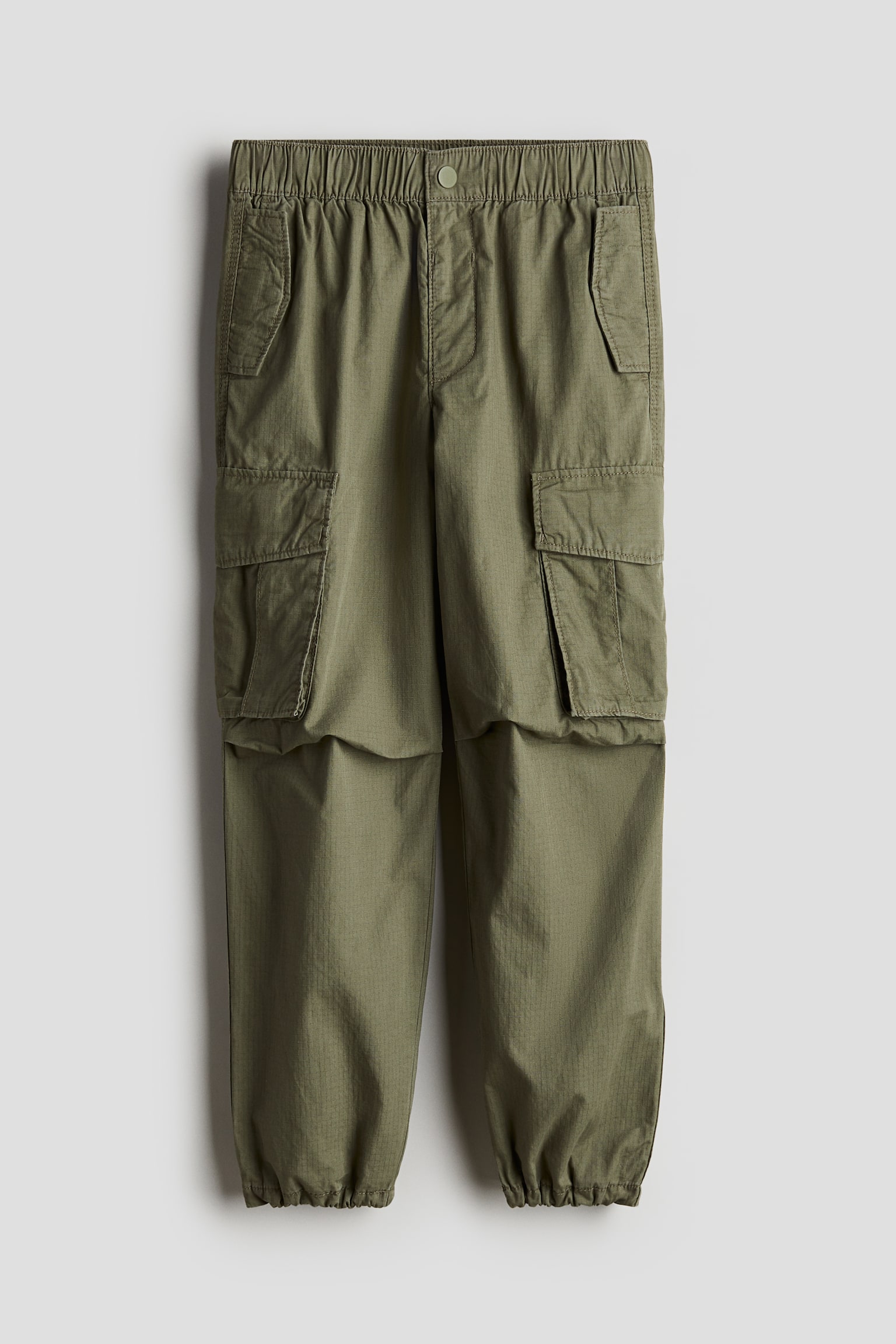 Parachute trousers - Khaki green/Navy blue/Light beige - 1