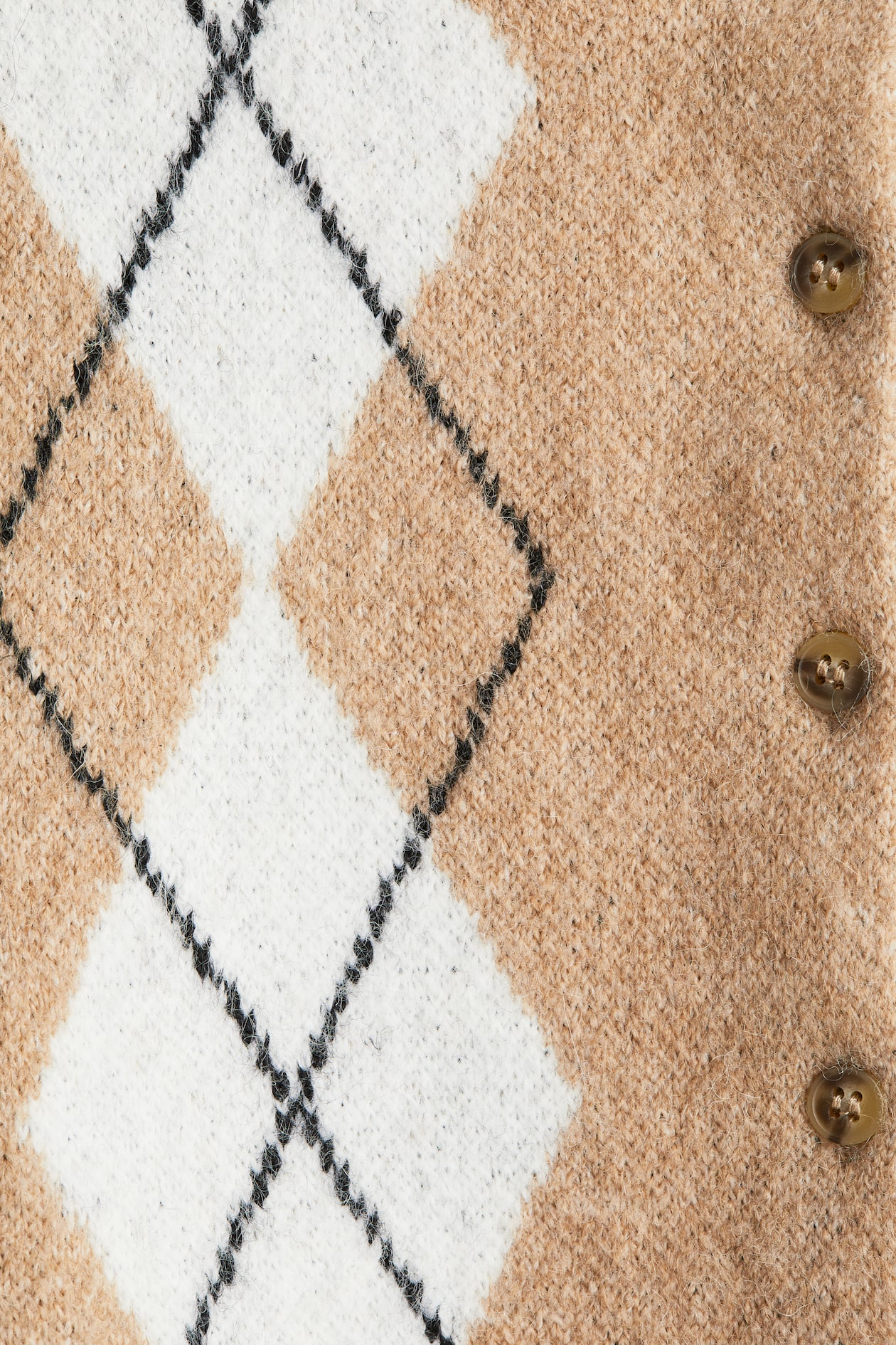 Jacquard-Knit Cardigan - image 4
