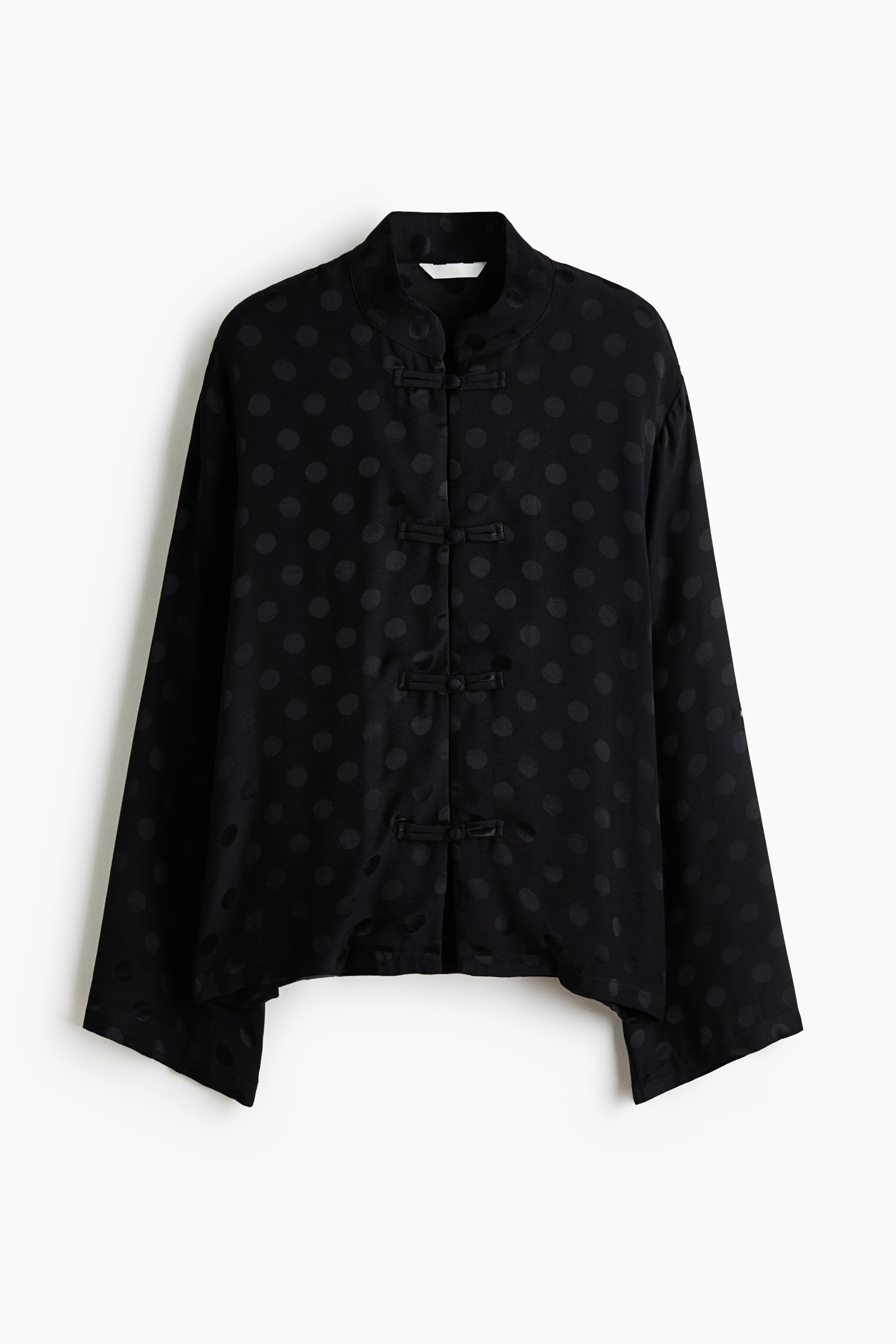 Jacquard-weave viscose jacket