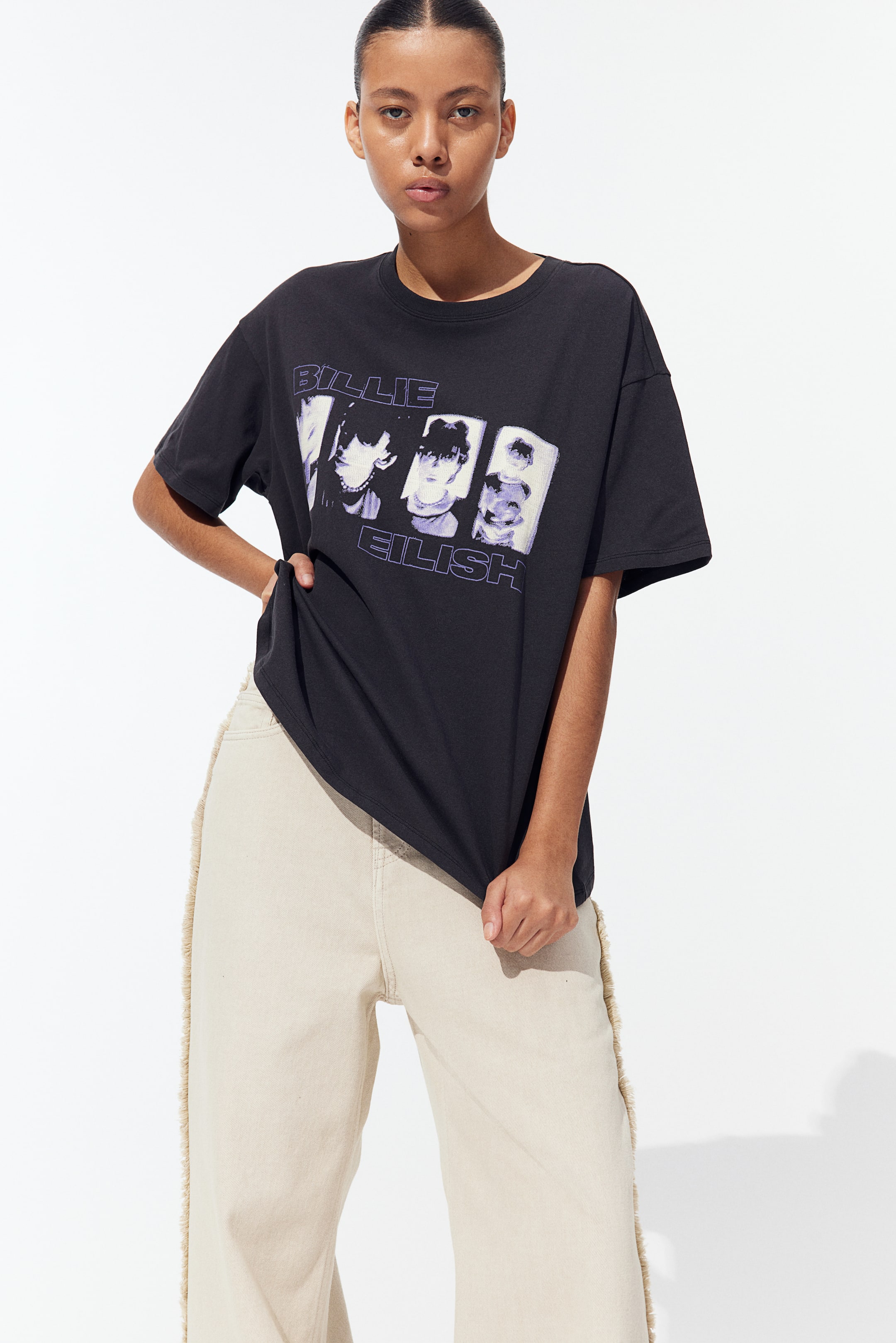 T-shirt oversize imprimé