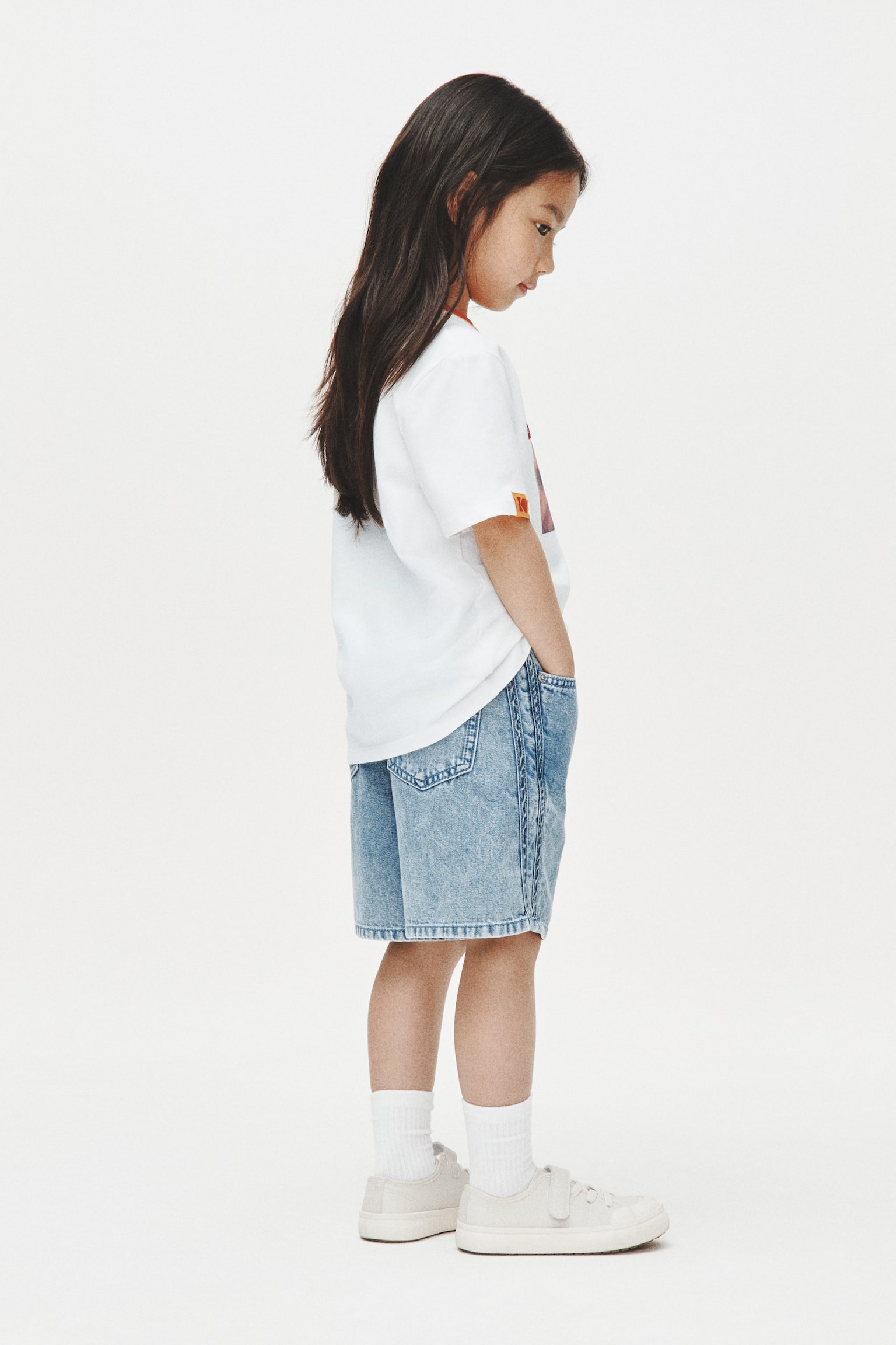 ルーズフィット プリントTシャツ-ホワイト／Kodak - 7