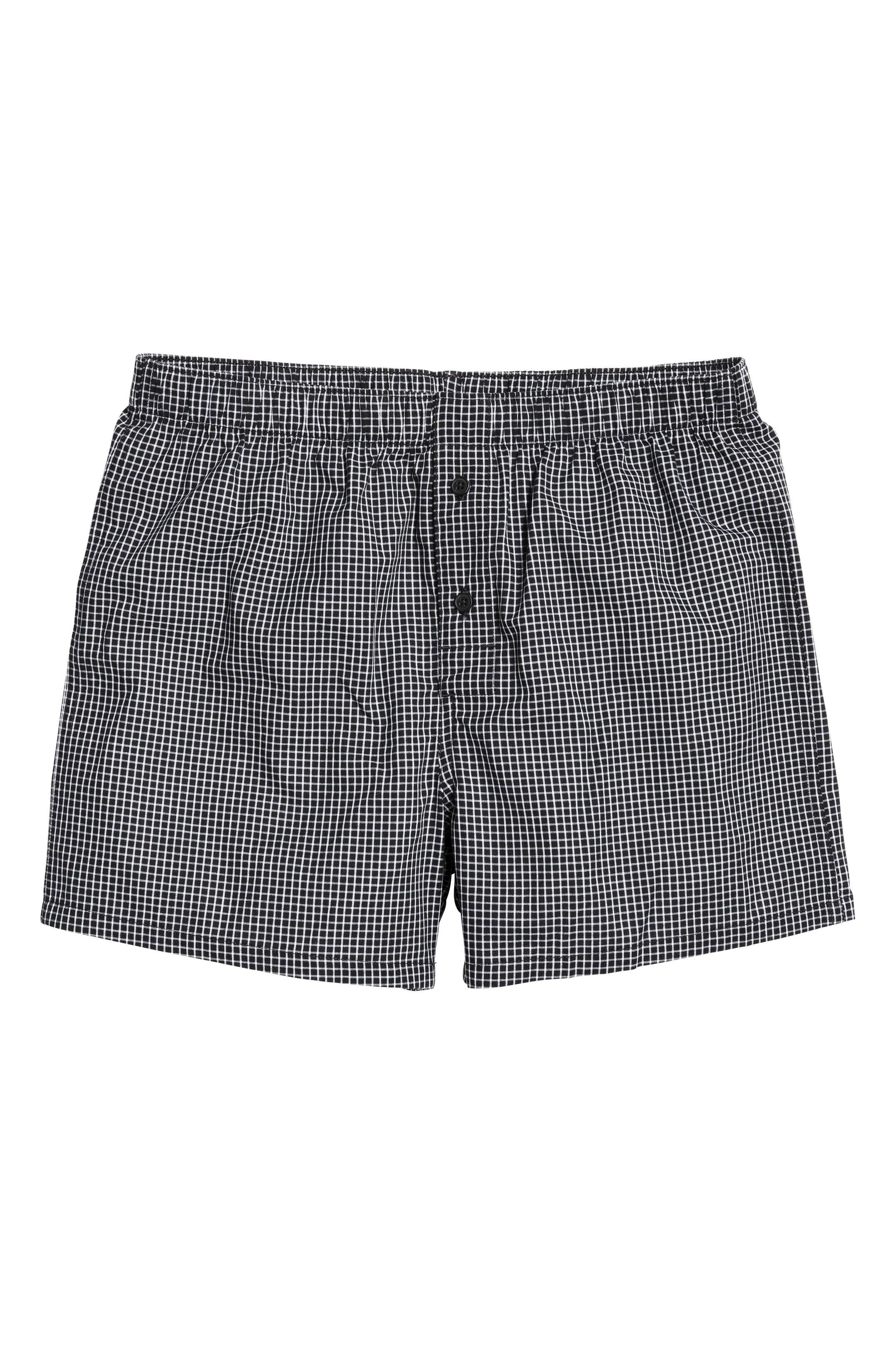 View larger image: 3-pack boxer shorts - Black/Checked - Men | H&M GB 1