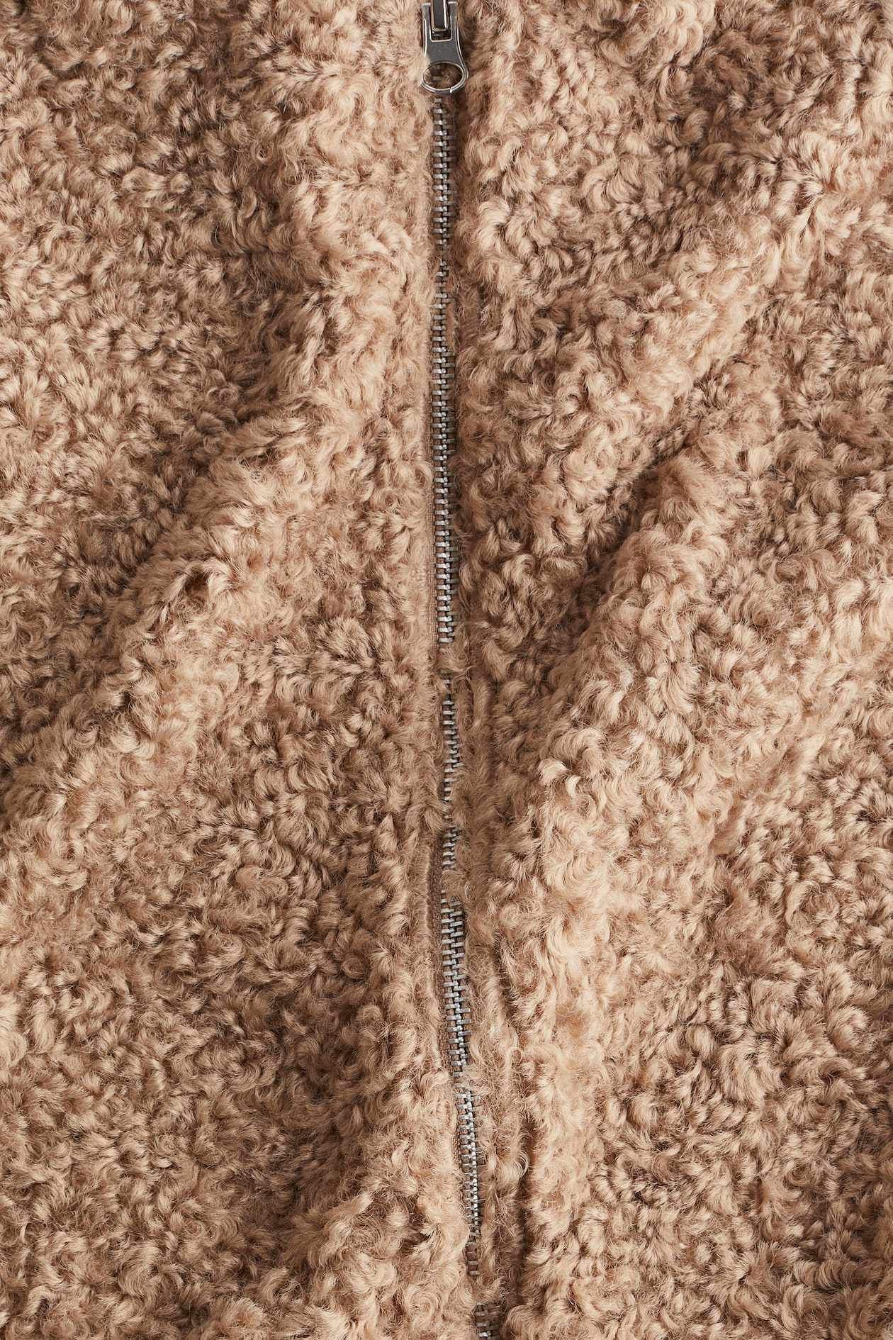 Oversized Teddy Fleece Jacket - image 2