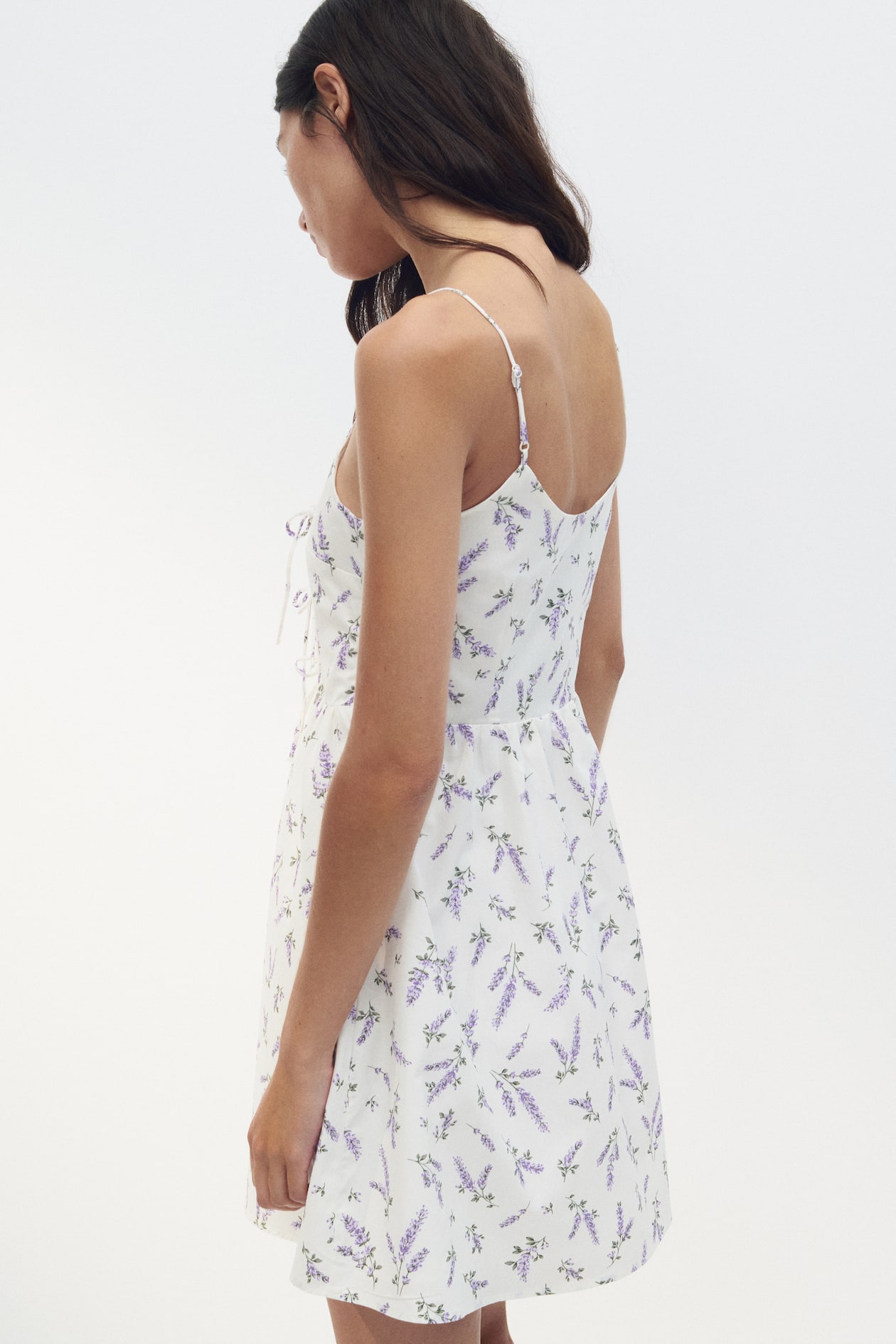 Tie-Detail Poplin Dress - image 4