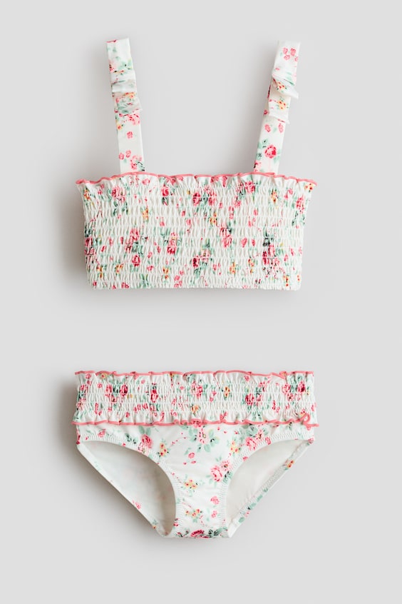 Детские купальники H&M Patterned Smock-Detail Two-Piece Swimsuit