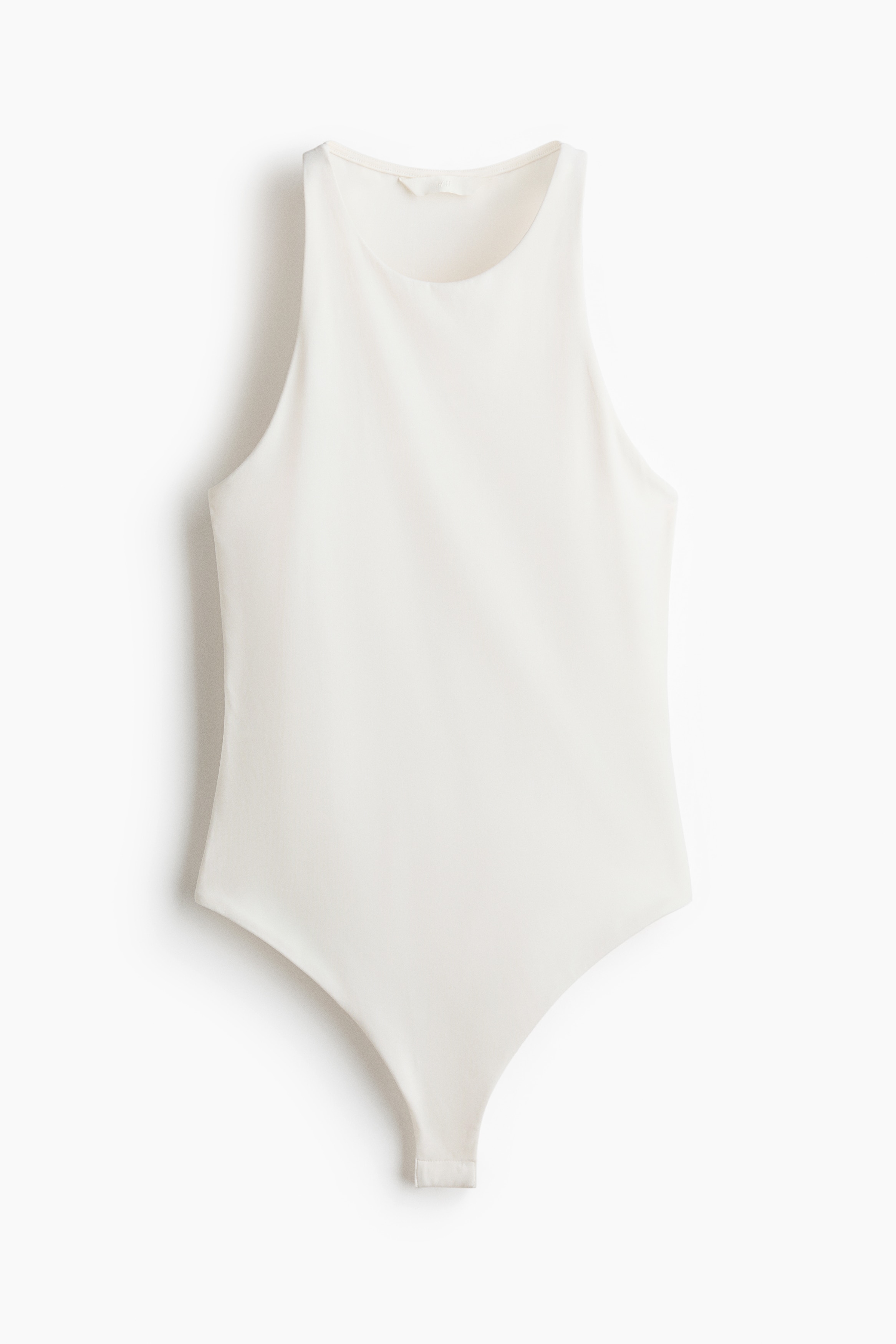 Mouwloze stringbody - Wit/Dusty donkerroze/Donkerbruin/Zwart